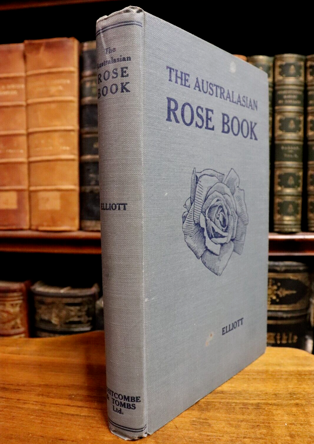 c1920 The Australasian Rose Book R.G. Elliott 1st Ed Gardening Reference Book