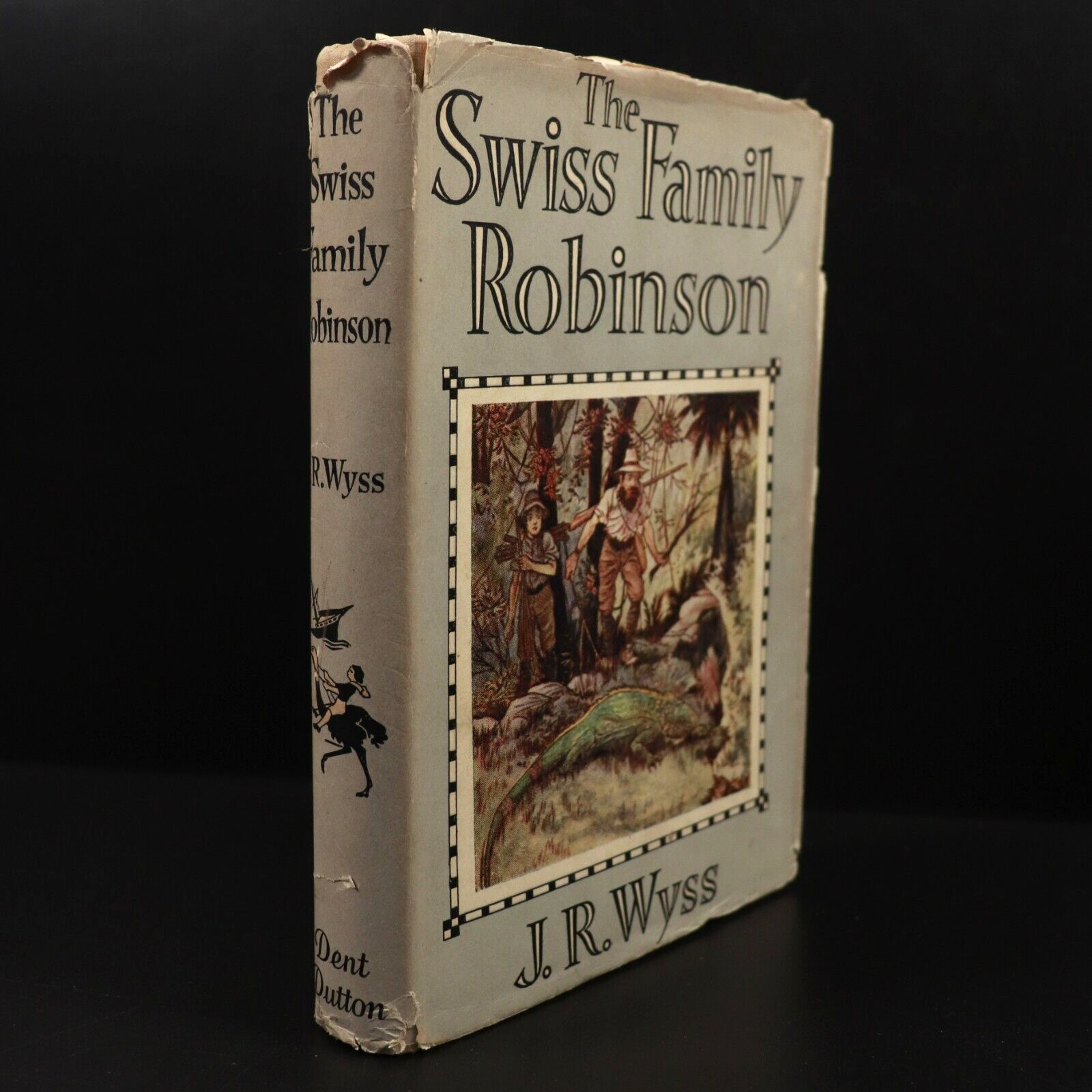 1954 The Swiss Family Robinson by J.R. Wyss Classic Childrens Fiction Book