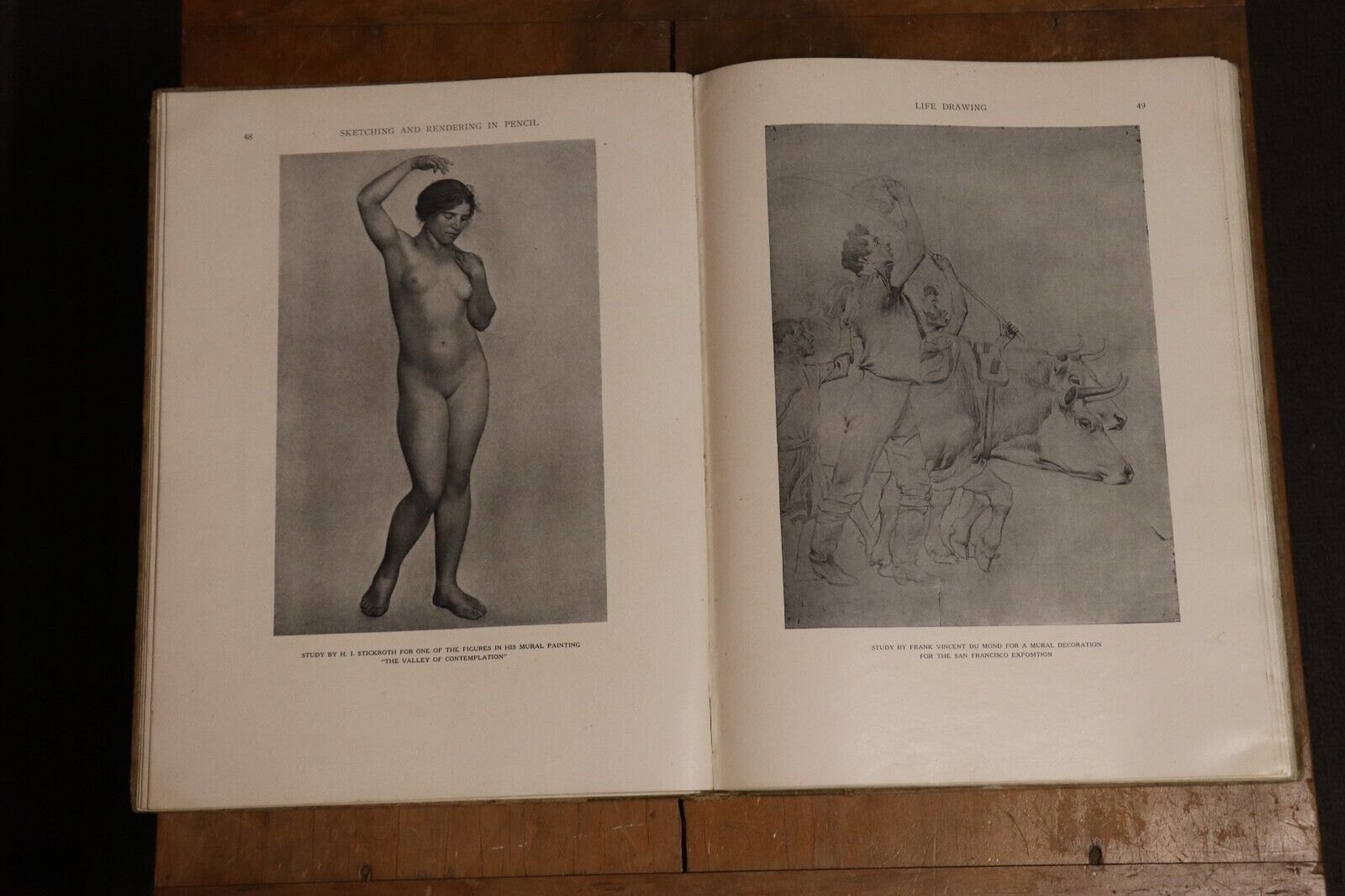 Sketching & Rendering In Pencil by Arthur L Guptill - 1922 - Antique Art Book