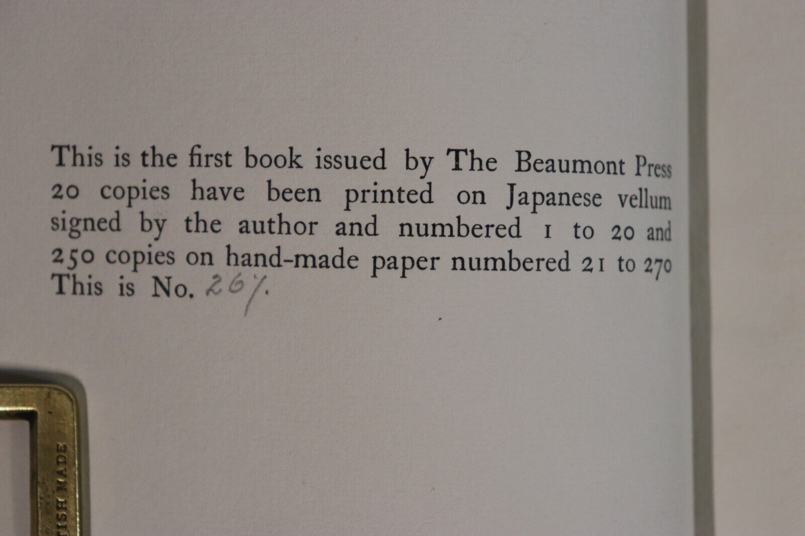 Tides: A Book Of Poems by J. Drinkwater - 1917 - Ltd 1st Edition Literature Book