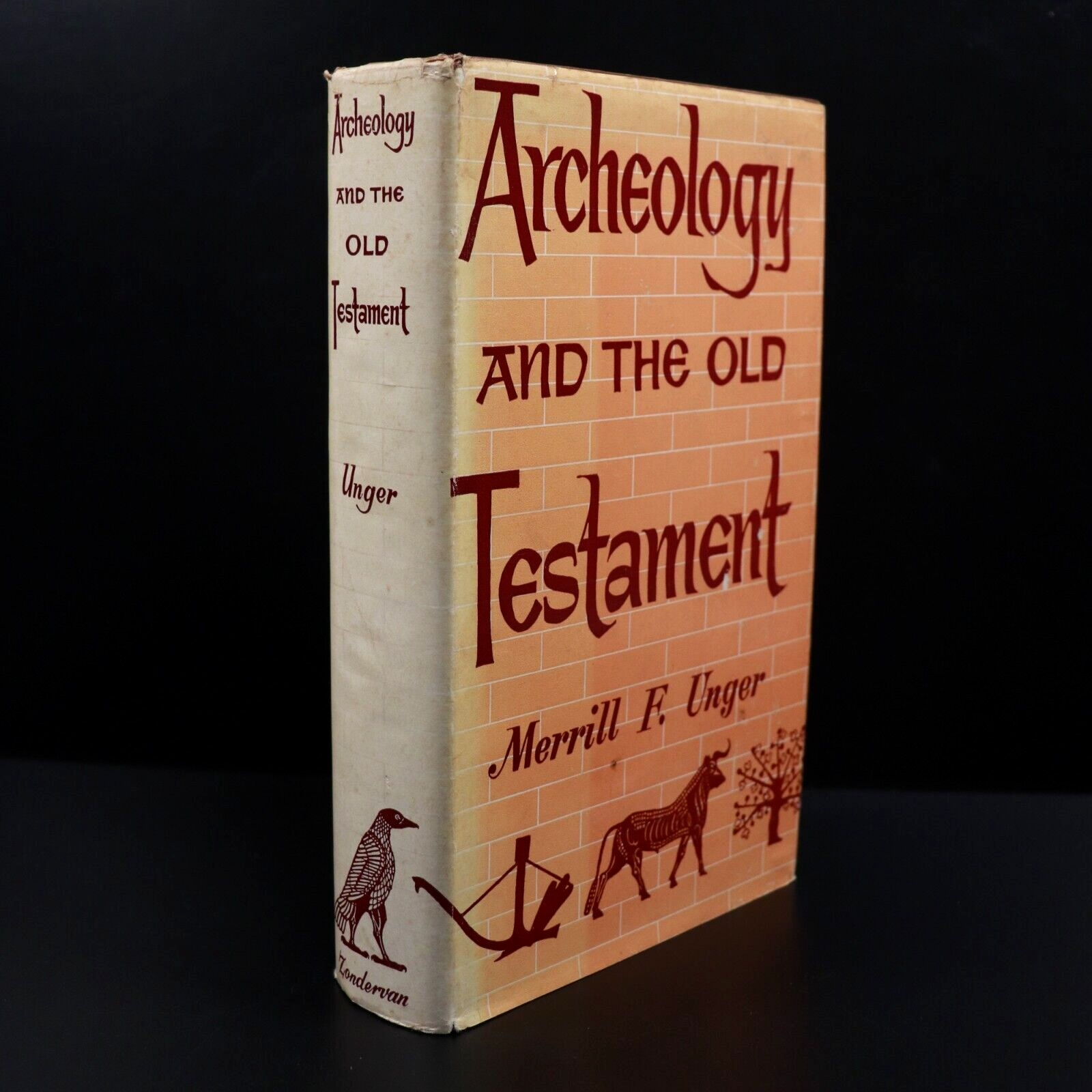 1956 Archeology & The Old Testament - Archaeology & Religious History Book