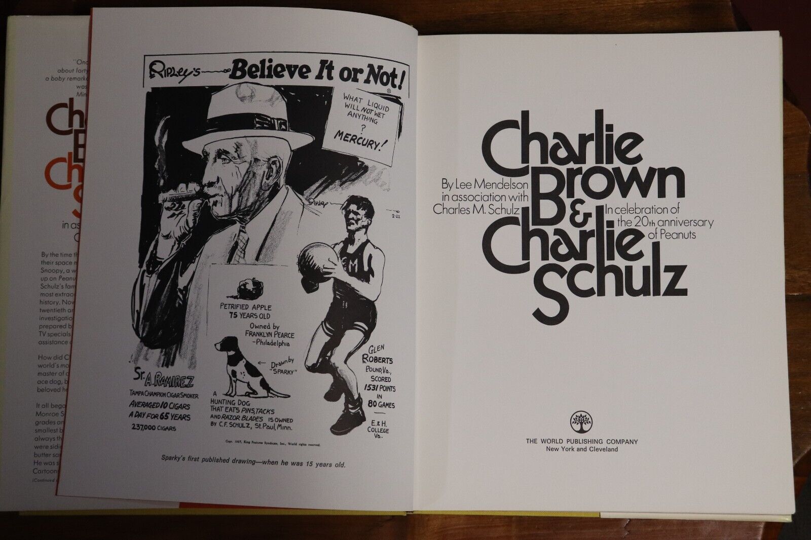 Charlie Brown & Charlie Schulz by L Mendelson - 1970 - Vintage Pop Culture Book - 0