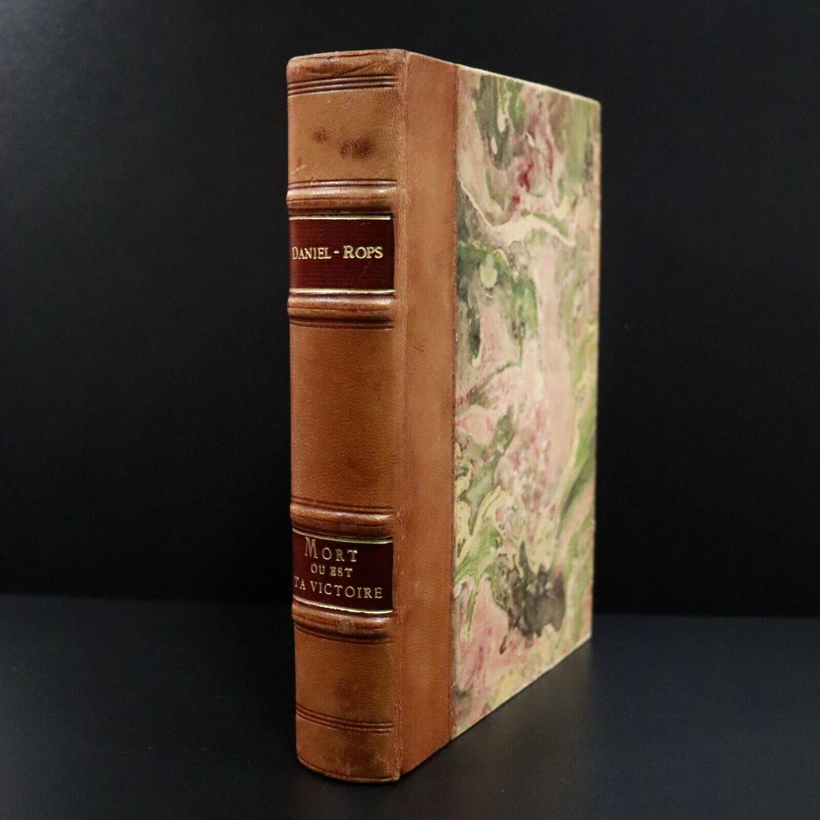 1934 Mort, Où Est Ta Victoire? Ltd Edition French Fiction Book Fine Binding