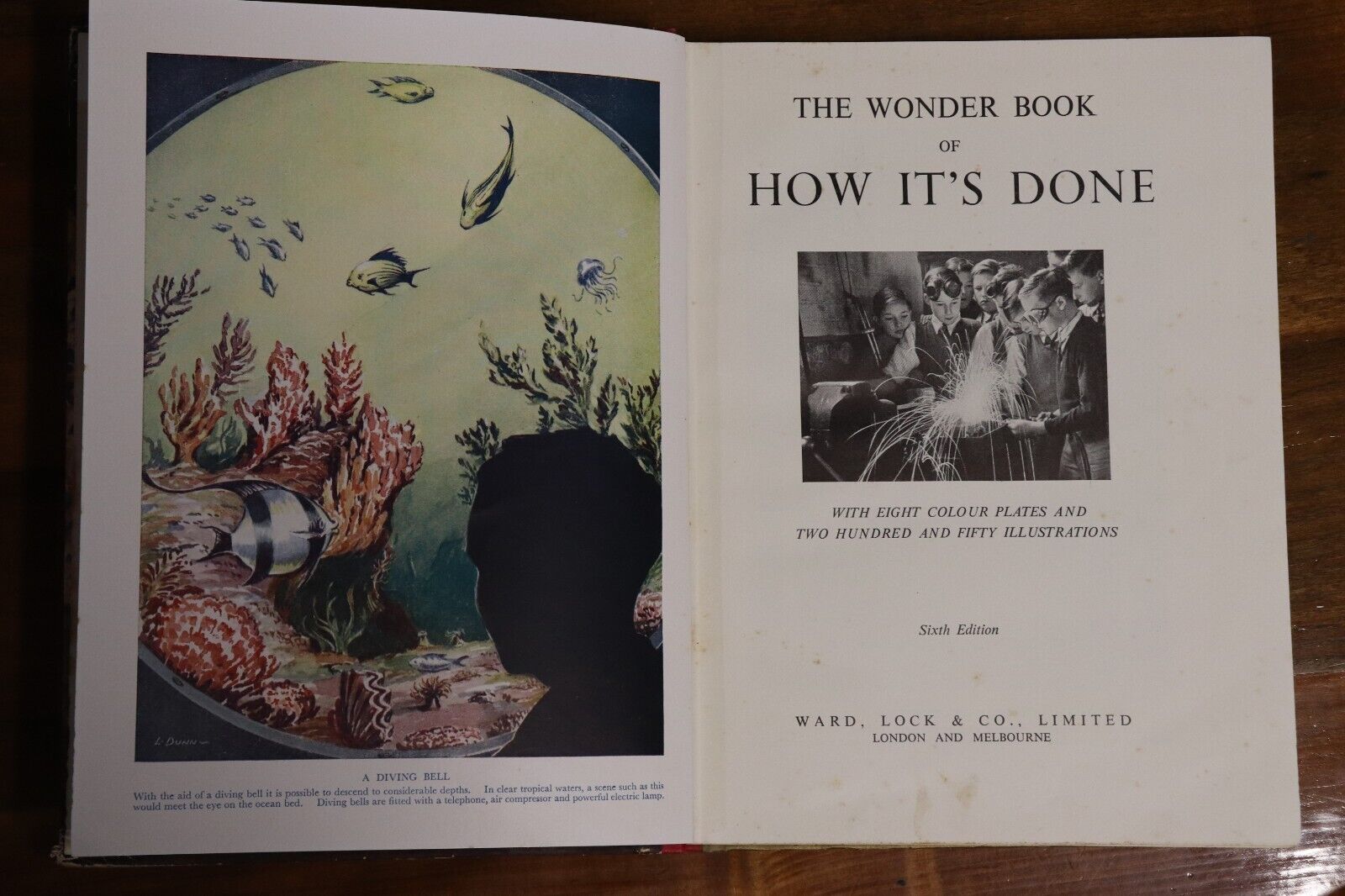 The Wonder Book Of How It's Done - c1949 - Antique Childrens Book - 0