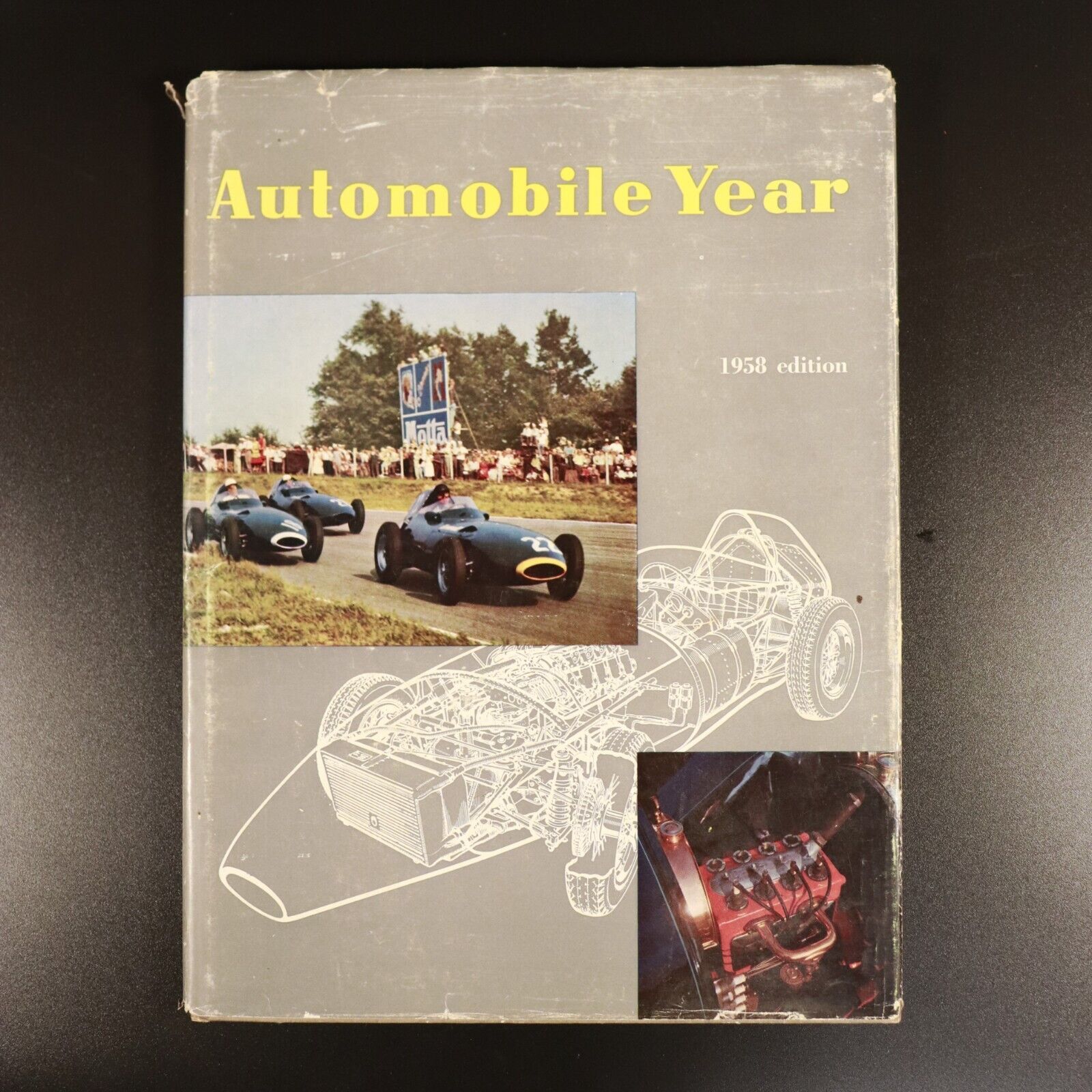 1958 Automobile Year For 1958 A. Guichard Vintage Illustrated Automotive Book