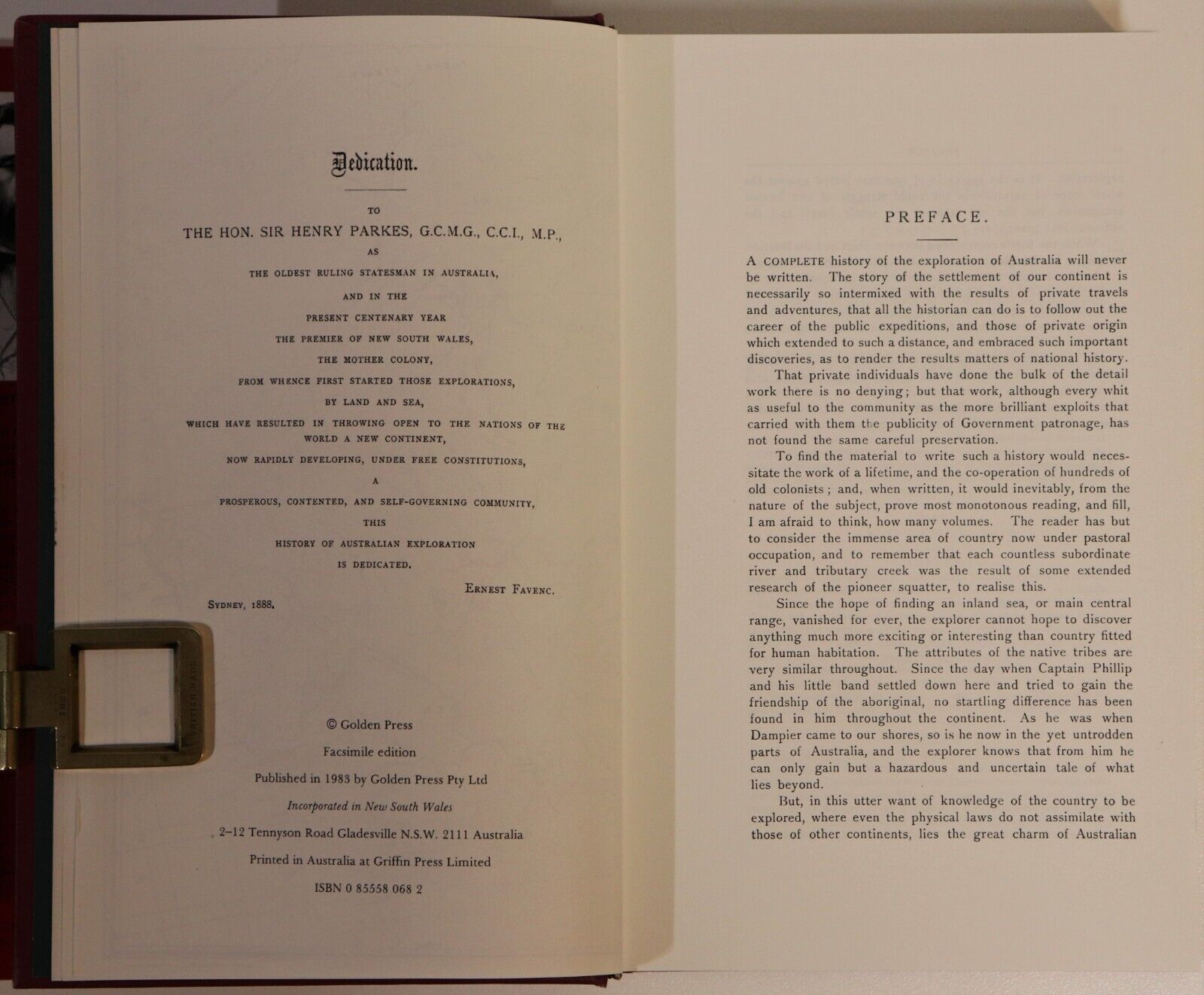 The History Of Australian Exploration - 1888 - Facsimile Reprint History Book