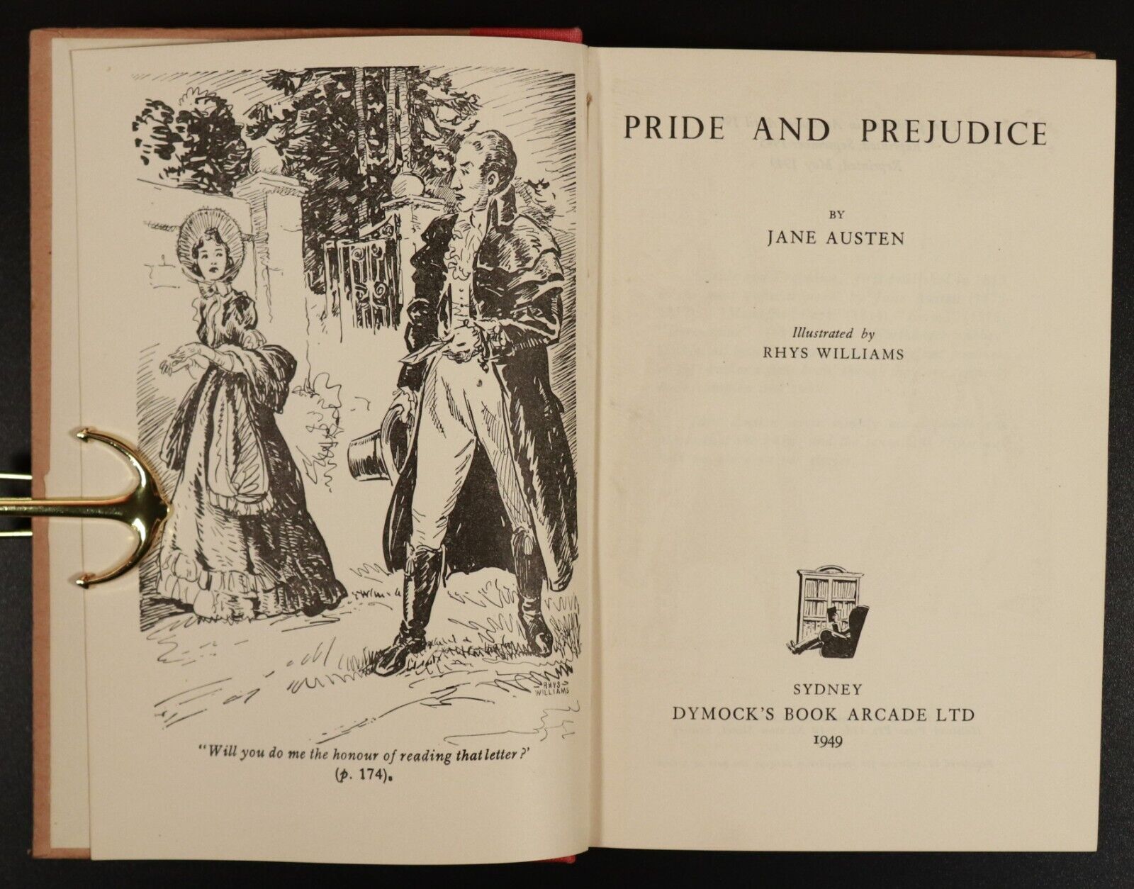 1949 Pride & Prejudice by Jane Austen British Fiction Book Female Authors