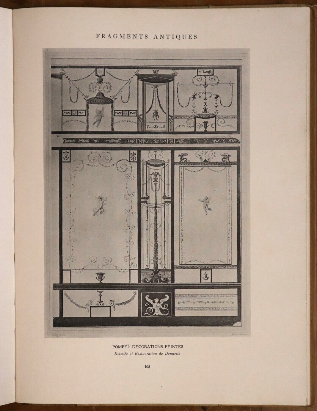 1923 D'Espouy: Fragments D'Architecture Antique 1st Edition Reference Book