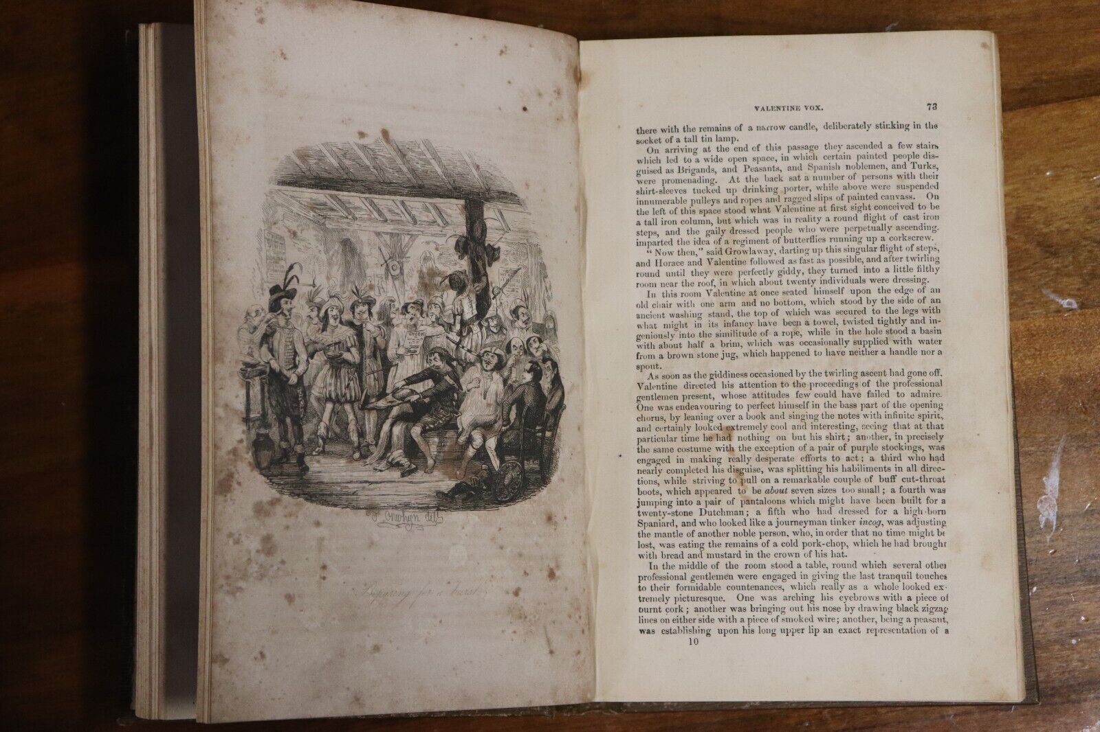 Valentine Vox: The Ventriloquist by H Cockton - c1885 - Antique Literature Book