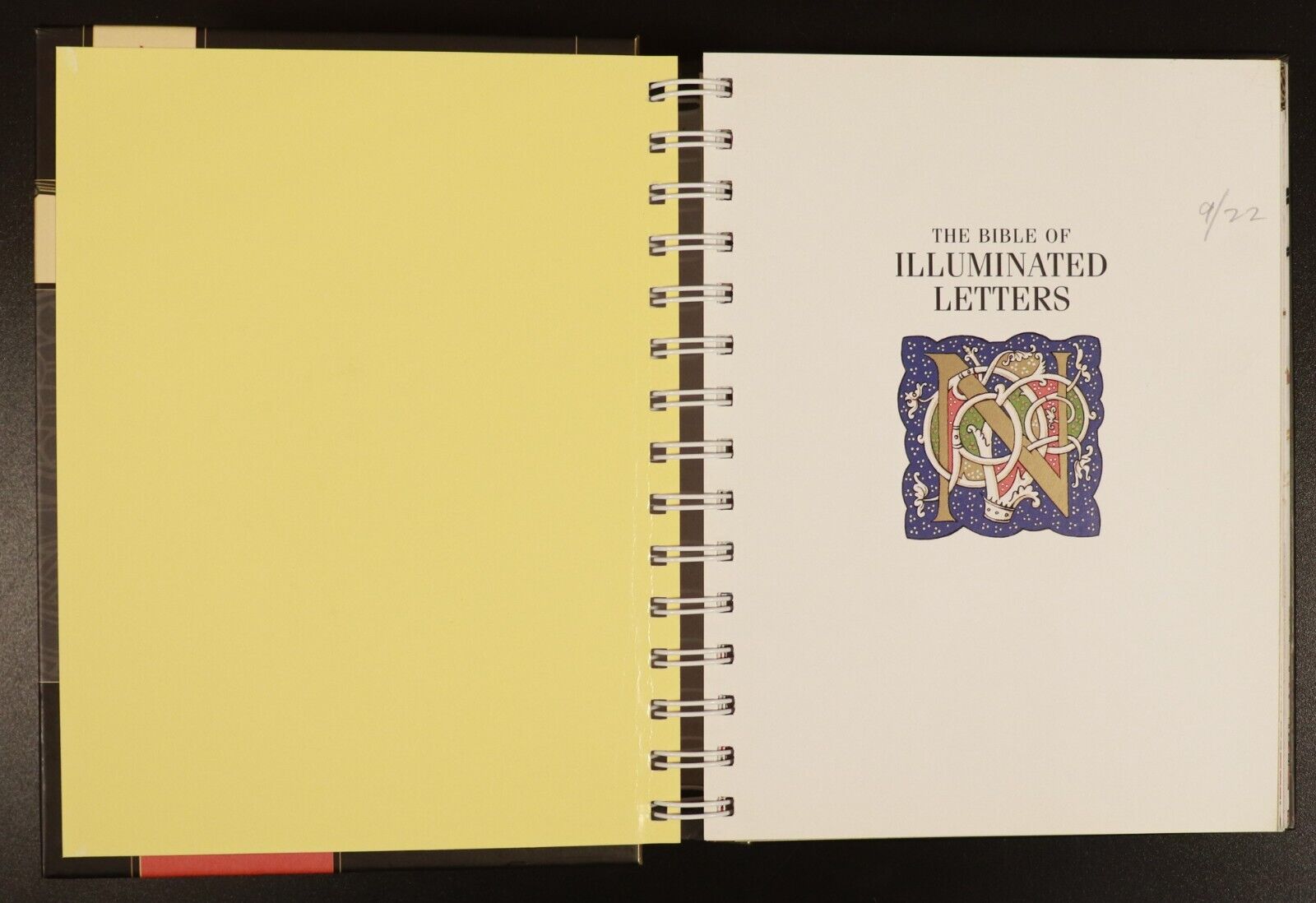 2006 The Bible Of Illuminated Letters Calligraphy Reference Book M. Morgan