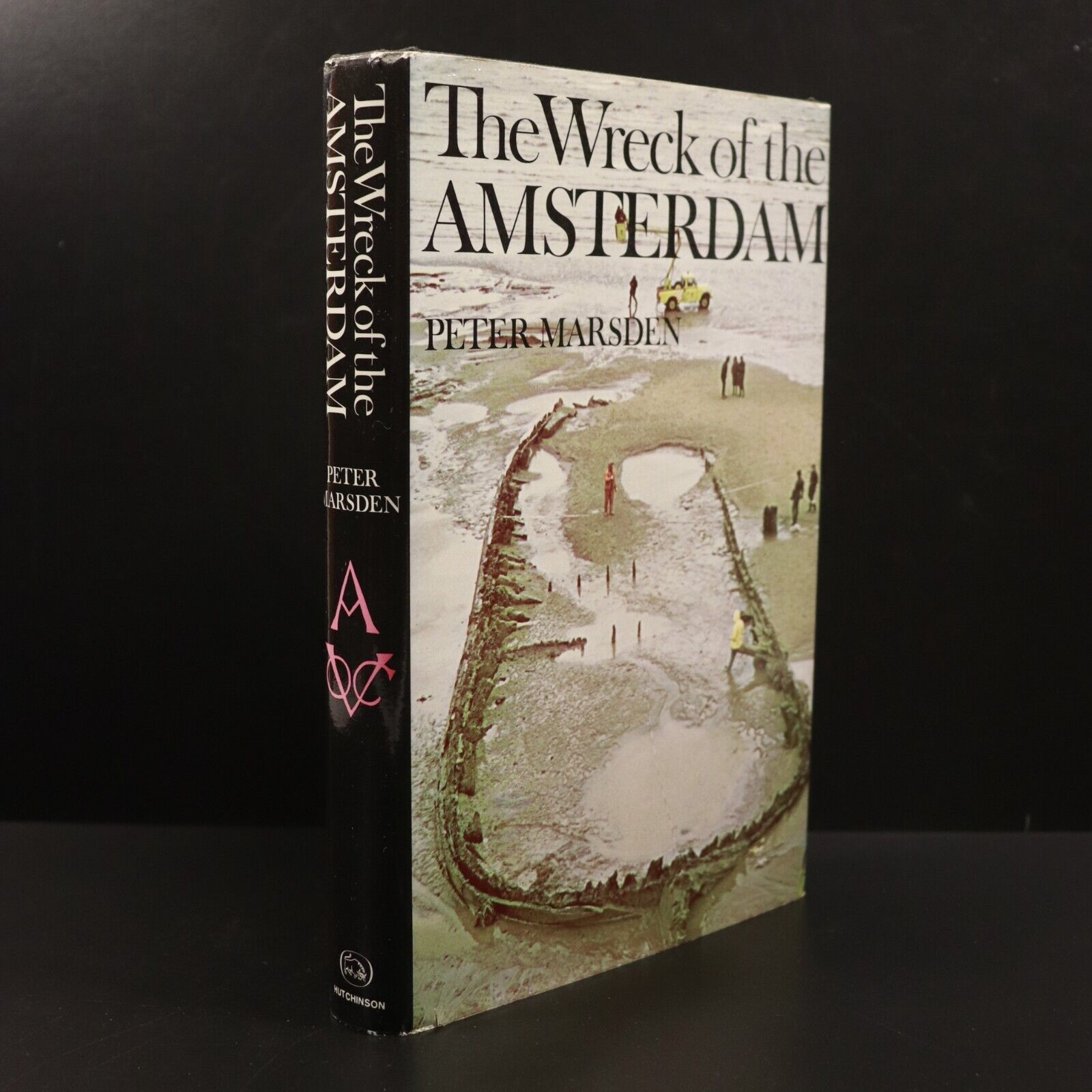 1974 The Wreck Of The Amsterdam by Peter Marsden Vintage Maritime Shipwreck Book