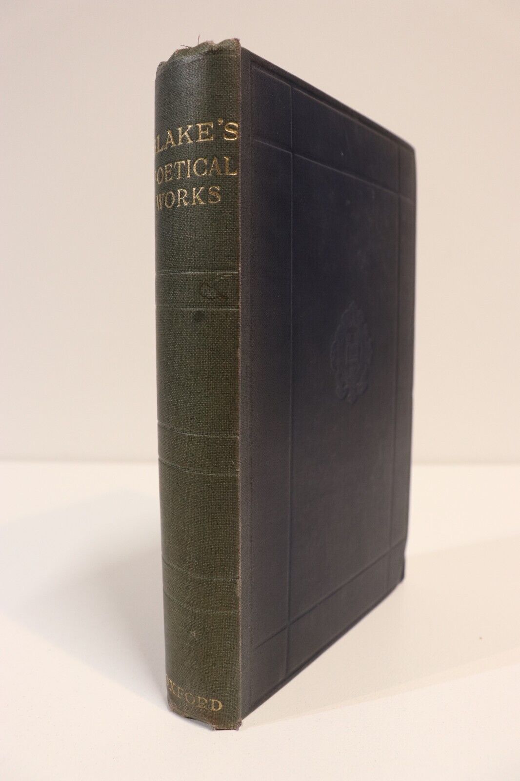 The Poetical Works Of William Blake - 1943 - Antique Poetry Book