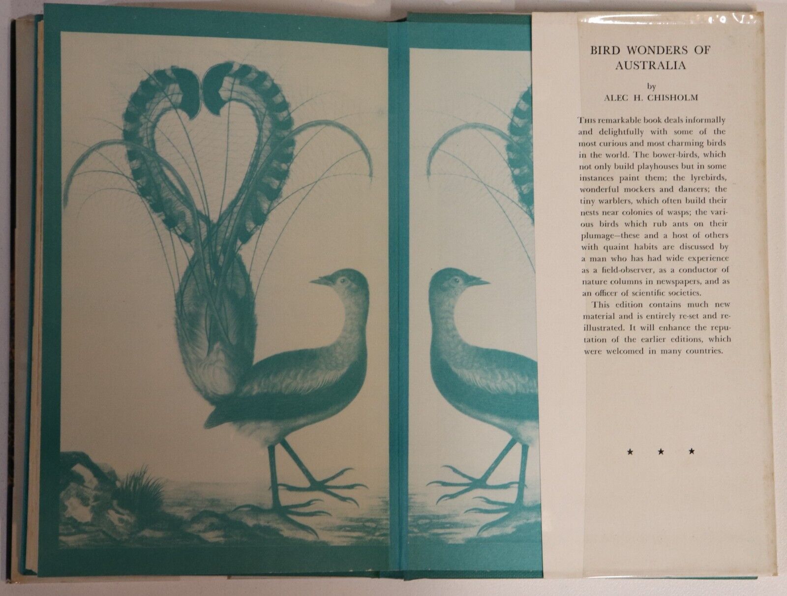 The Romance Of The Lyrebird: AC Chisholm - 1960 - 1st Ed. Natural History Book
