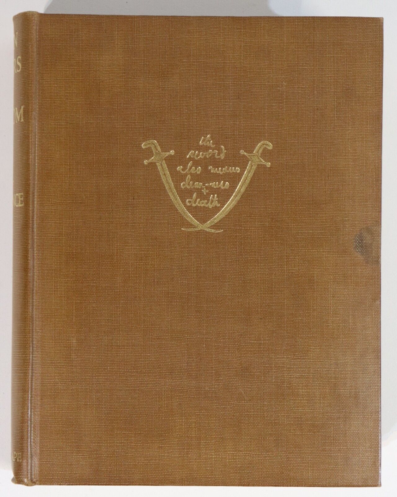 Seven Pillars Of Wisdom by T.E. Lawrence - 1935 - Antique Arabian History Book