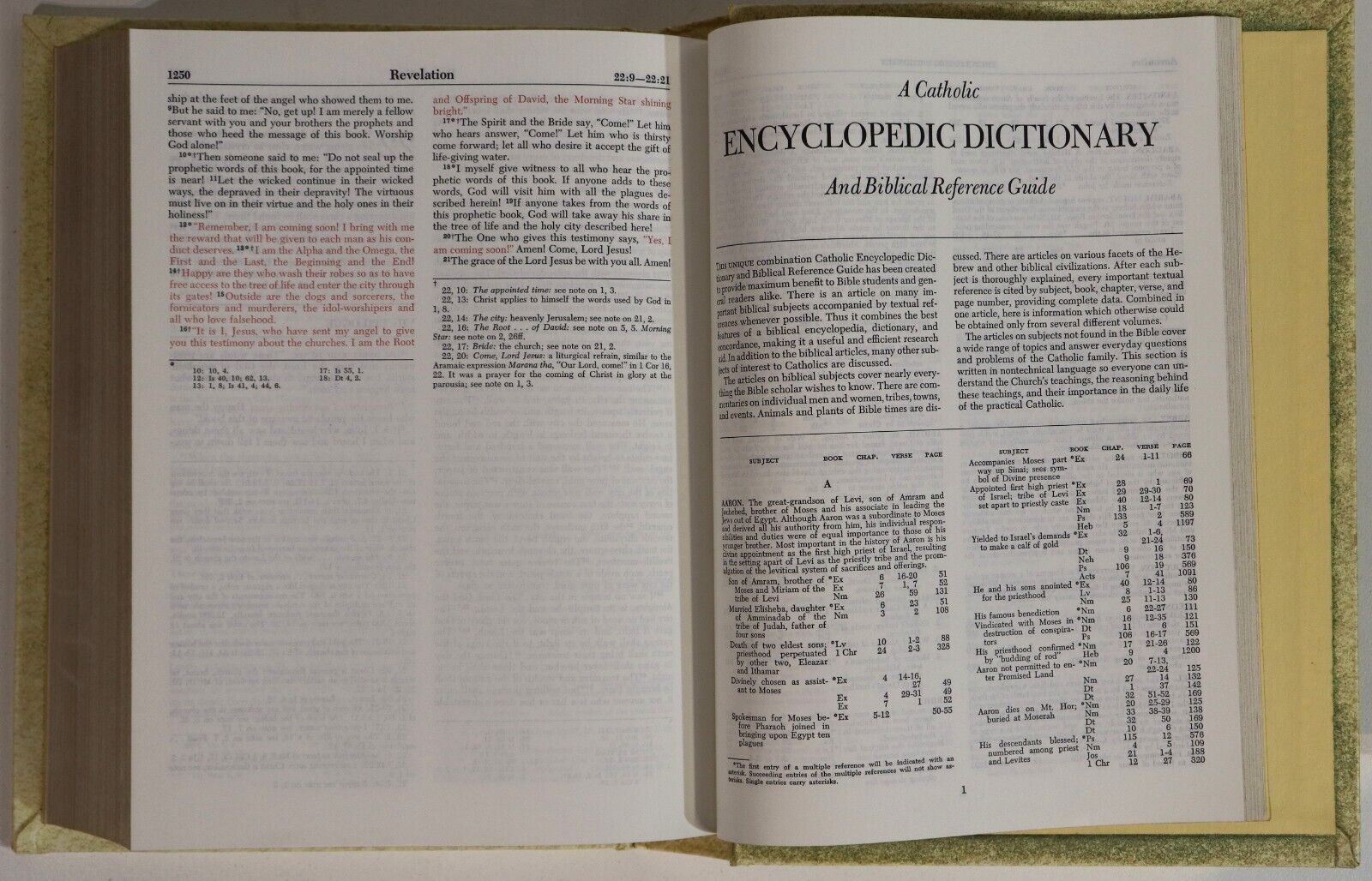 The New American Bible: Kansas - 1972 - Vintage Bible Theology Book