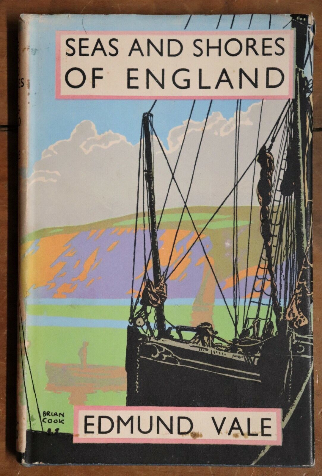 The Seas & Shores Of England by Edmund Vale - 1950 - British History Book