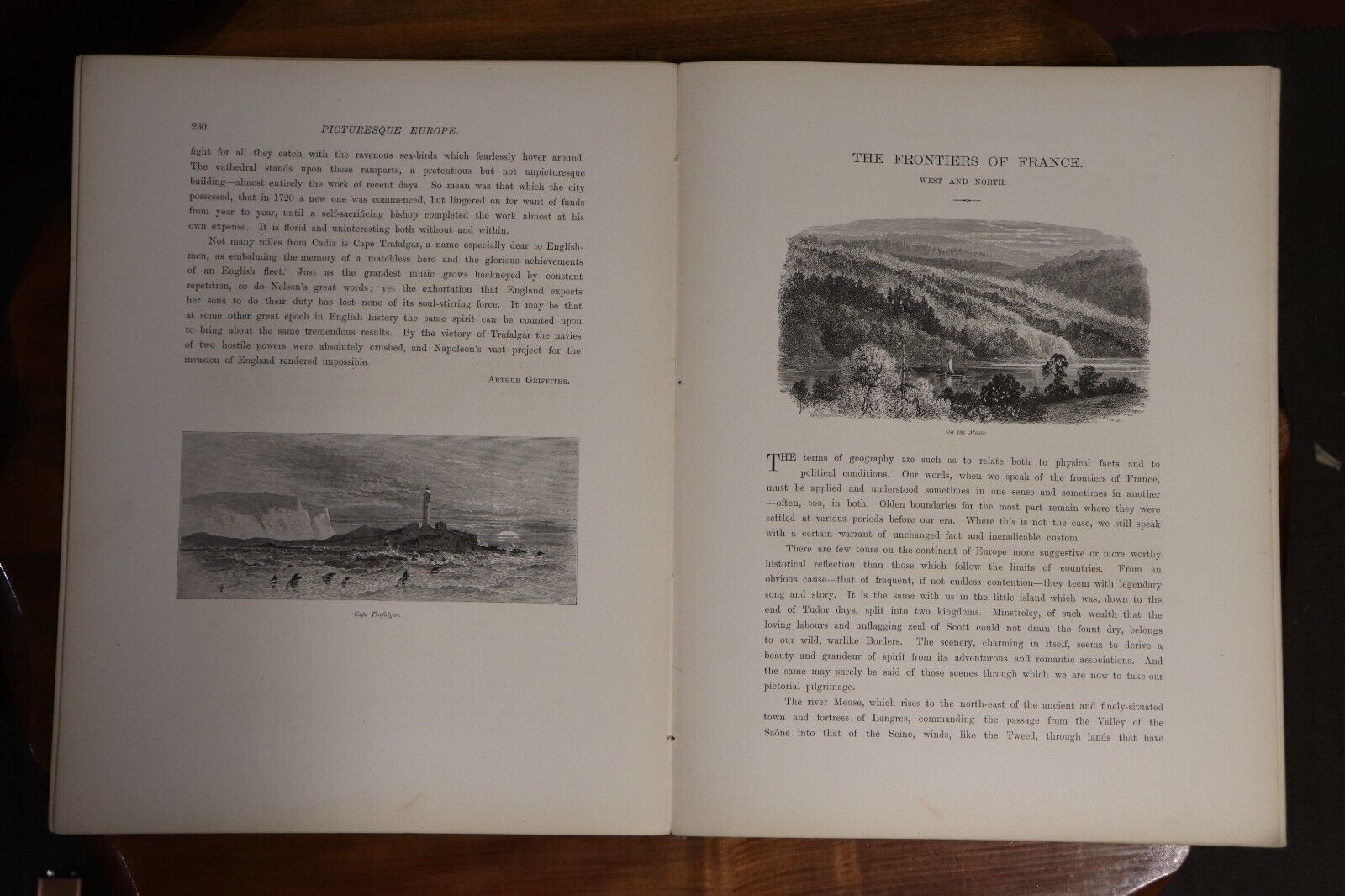 Picturesque Europe - Division 16 - c1875 - Rare Antiquarian Engravings Book