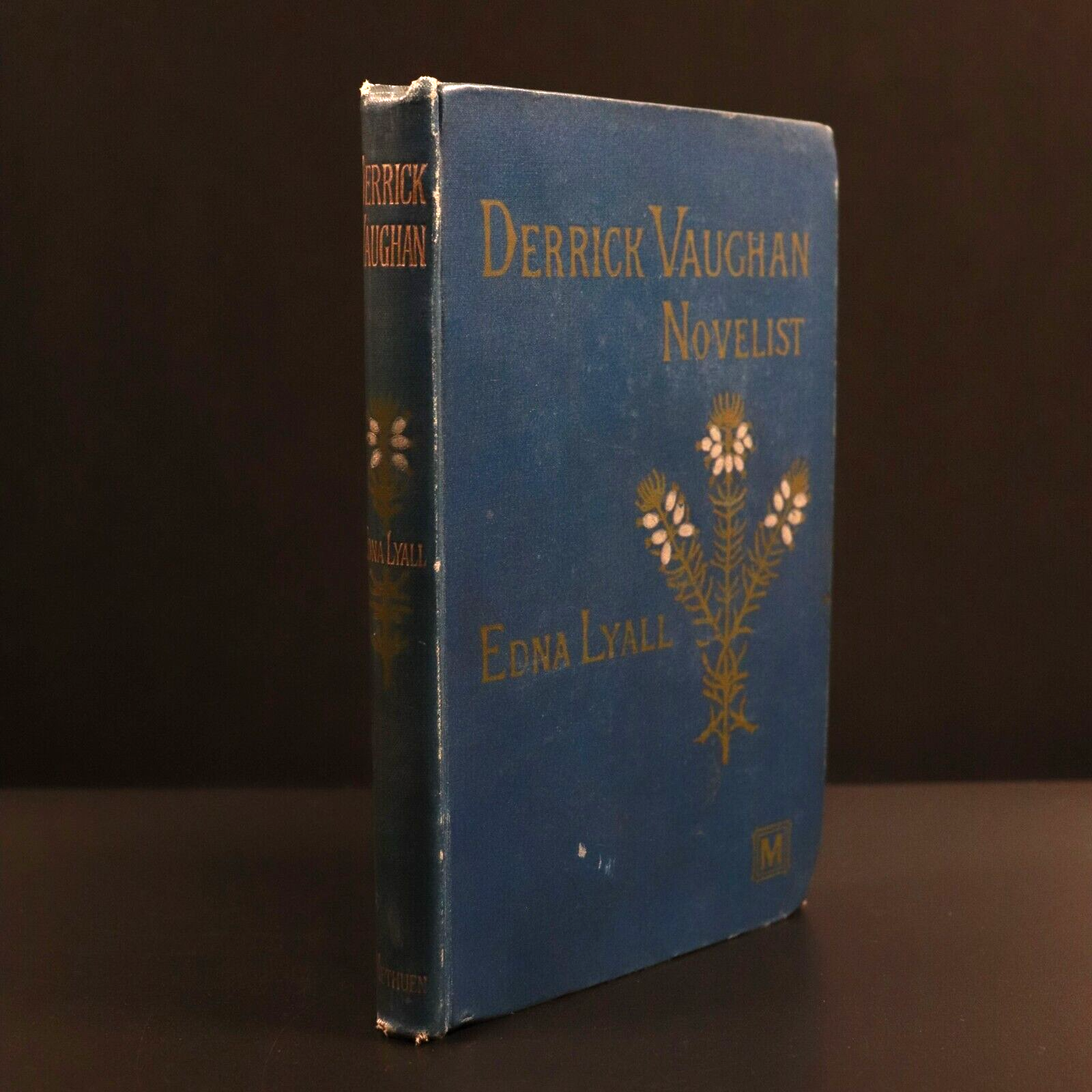 1889 Derrick Vaughan Novelist by Edna Lyall Antiquarian British Fiction Book