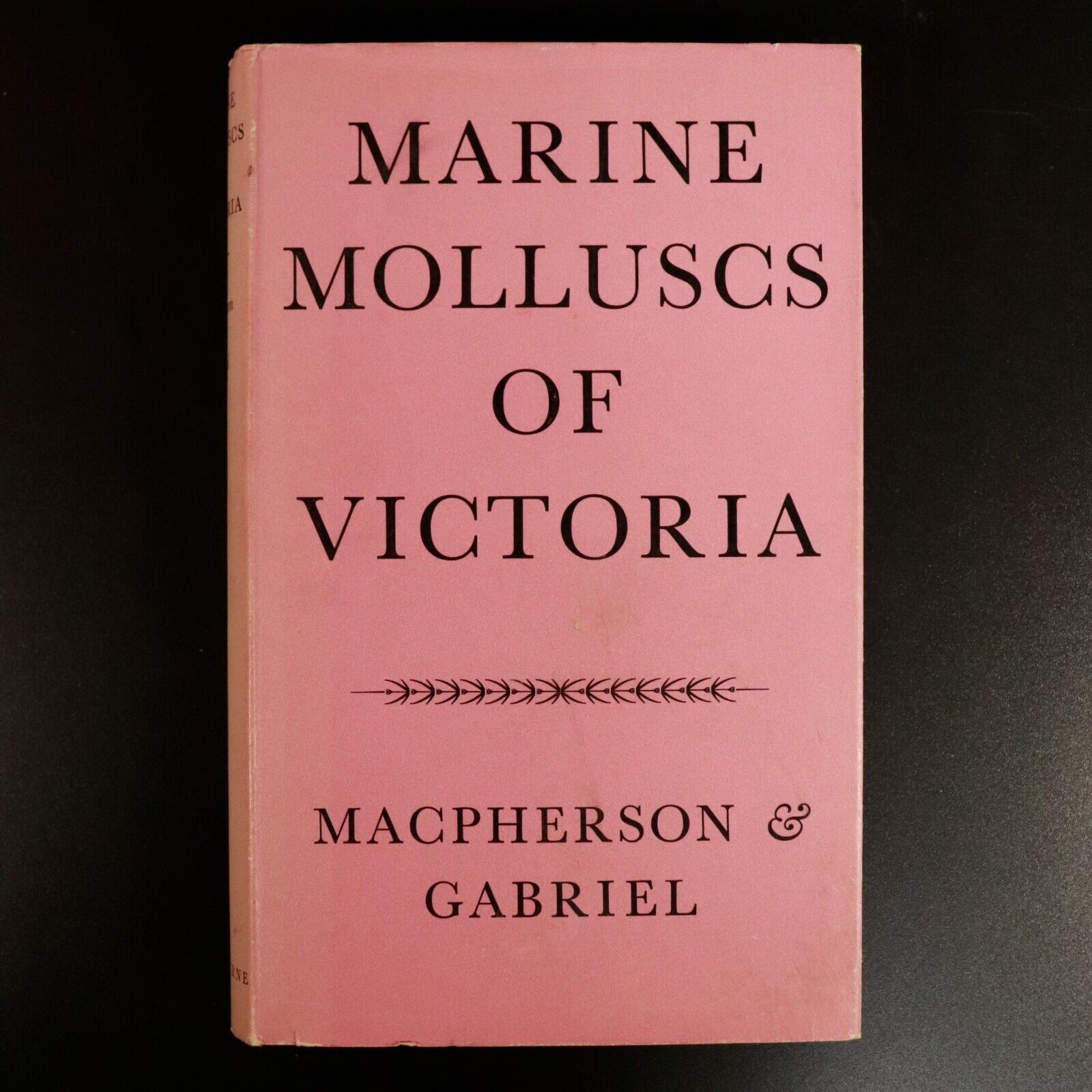 1962 Marine Molluscs Of Victoria by J Macpherson Australian Natural History Book