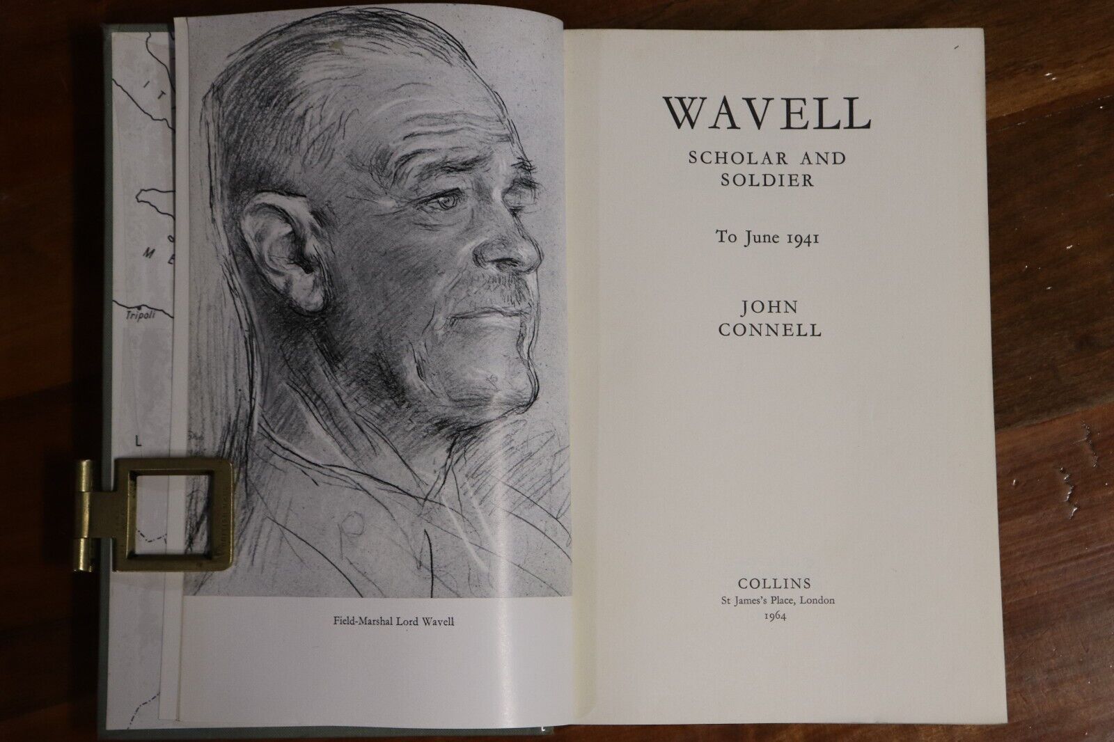 1964 Wavell: Scholar & Soldier by J Connell Vintage Boer War WW1 Military Book - 0