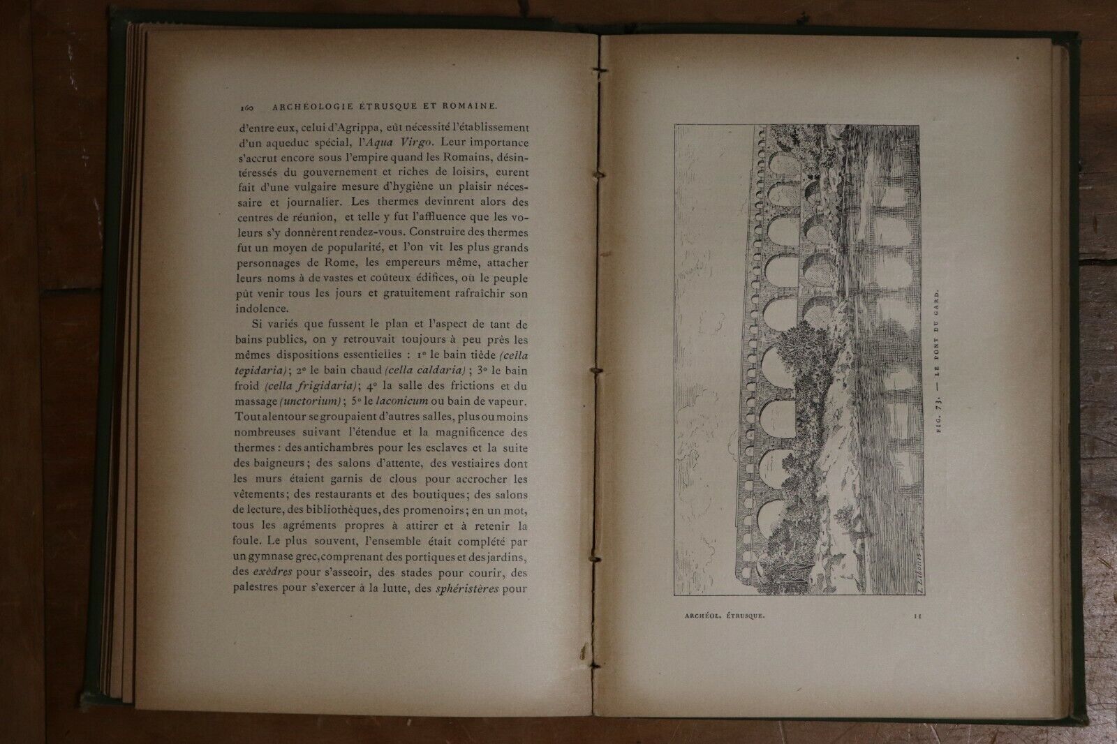 Manuel d'archéologie étrusque et romaine - 1884 - Rare Antique Archeology Book