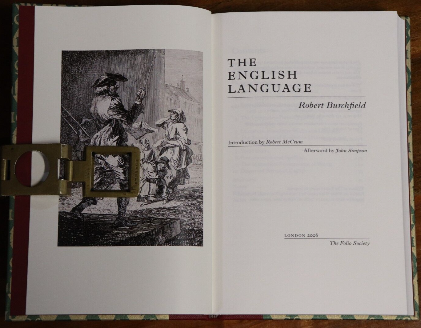 The English Language by R Burchfield - 2008 - Folio Society - Literature Book - 0
