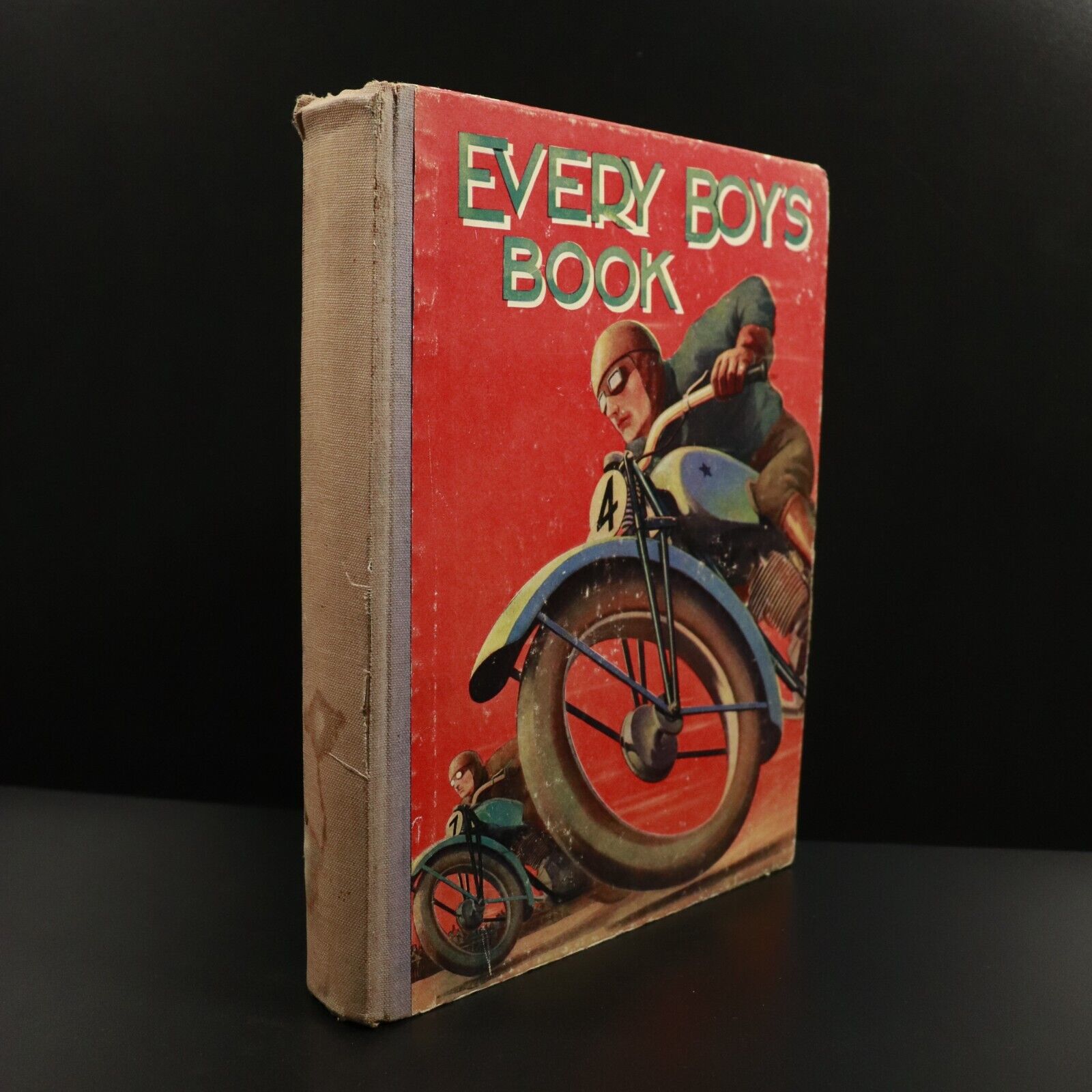 c1945 Every Boy's Book Antique British Illustrated Childrens Book