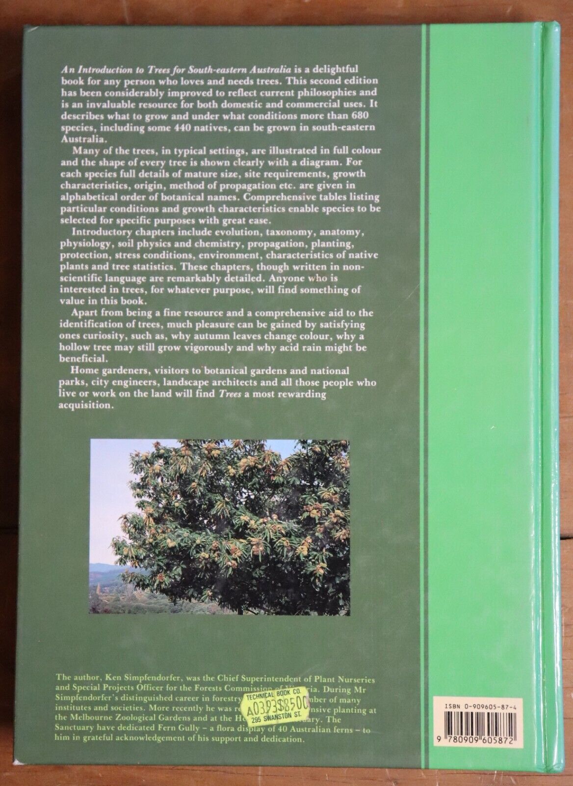 An Introduction to Trees for South-Eastern Australia - 1992 - Gardening Book