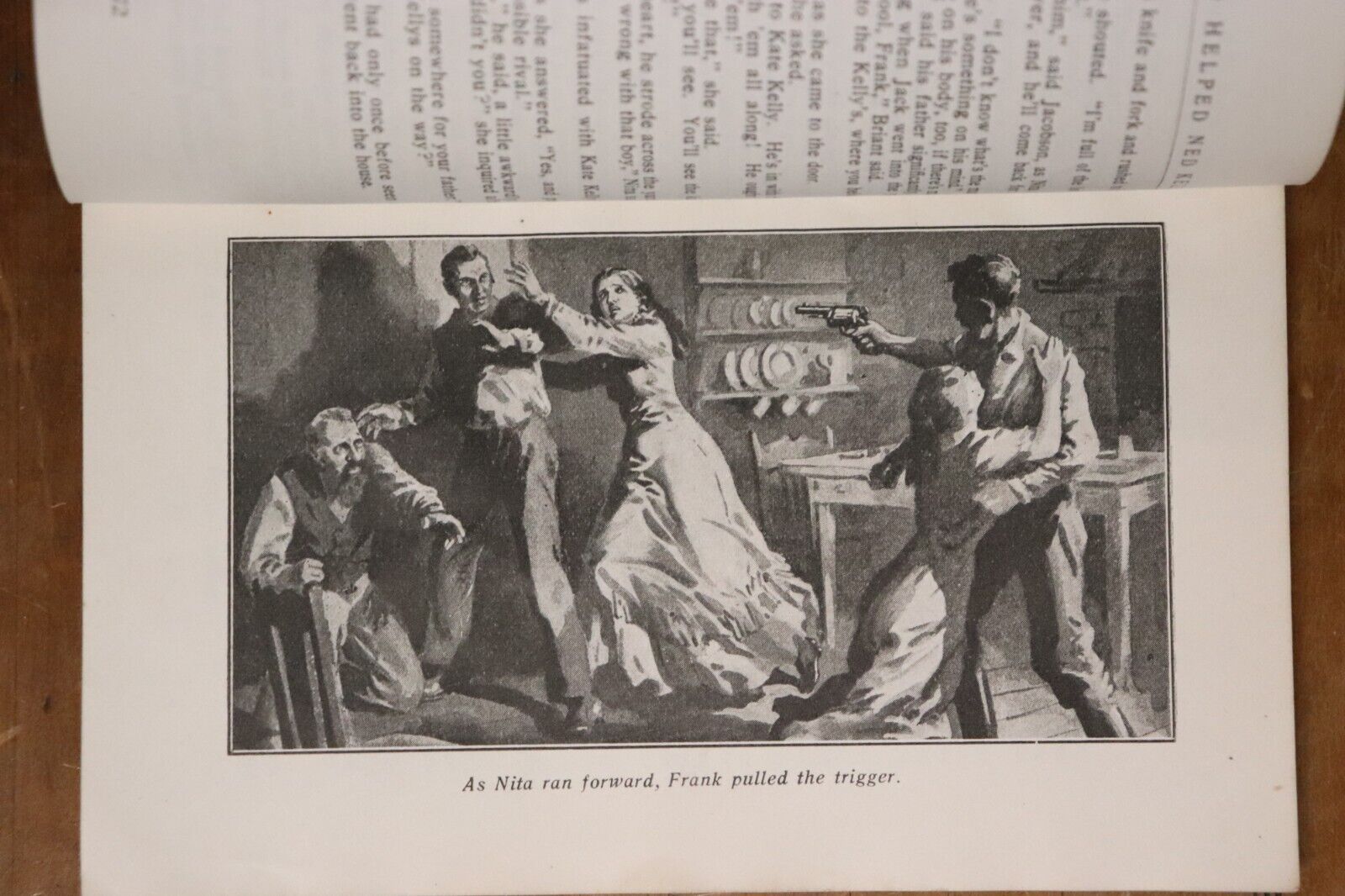 c1929 The Girl Who Helped Ned Kelly by C.E. Taylor Rare Australian Fiction Book