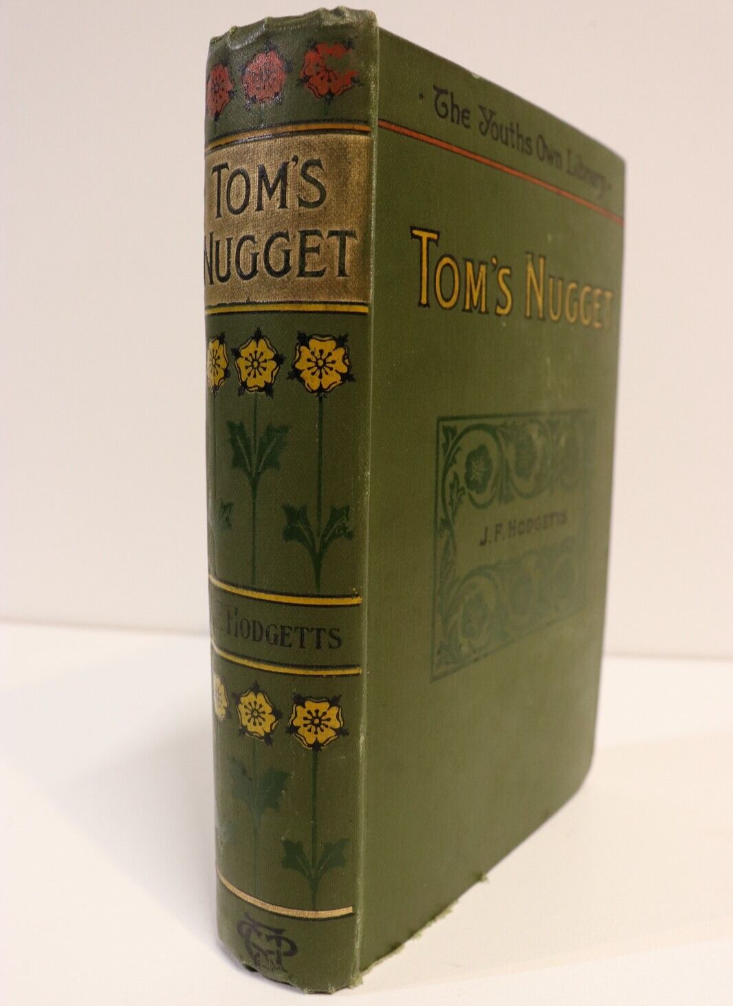 c1900 Tom's Nugget: A Story Of The Goldfields Antique Australian Fiction Book