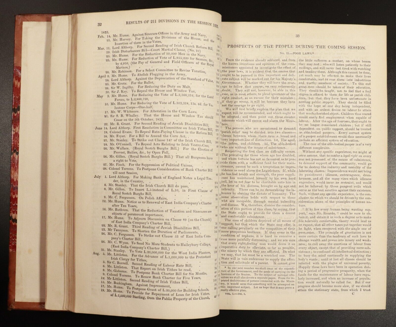 1834 Tait's Edinburgh Magazine For 1834 Antiquarian British History Book