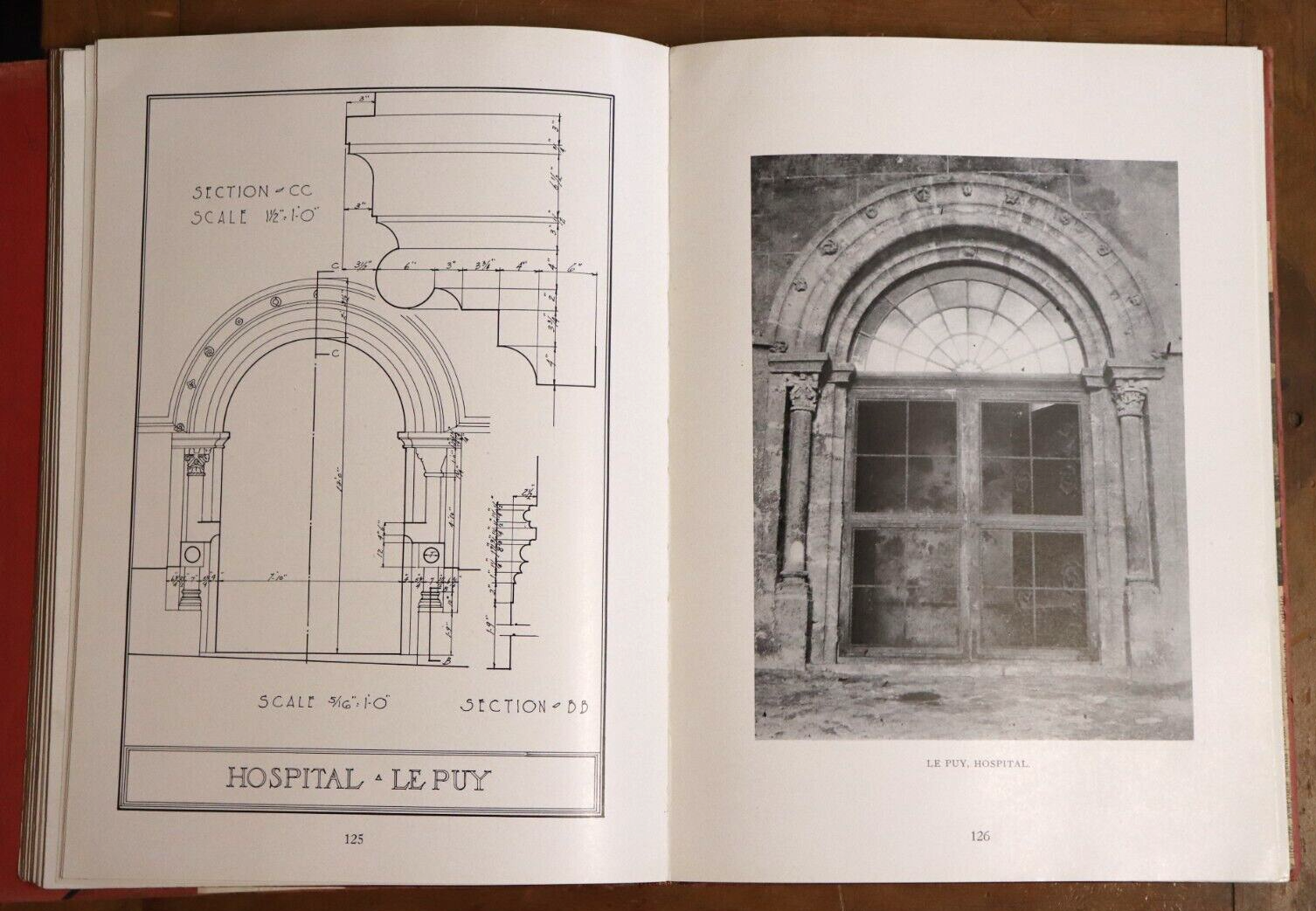 1925 Portals, Doorways & Windows Of France 1st Edition Architecture Book