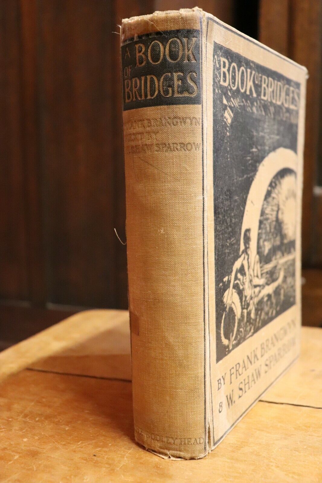 A Book Of Bridges by Frank Brangwyn - 1915 - Antique Art Book - 0