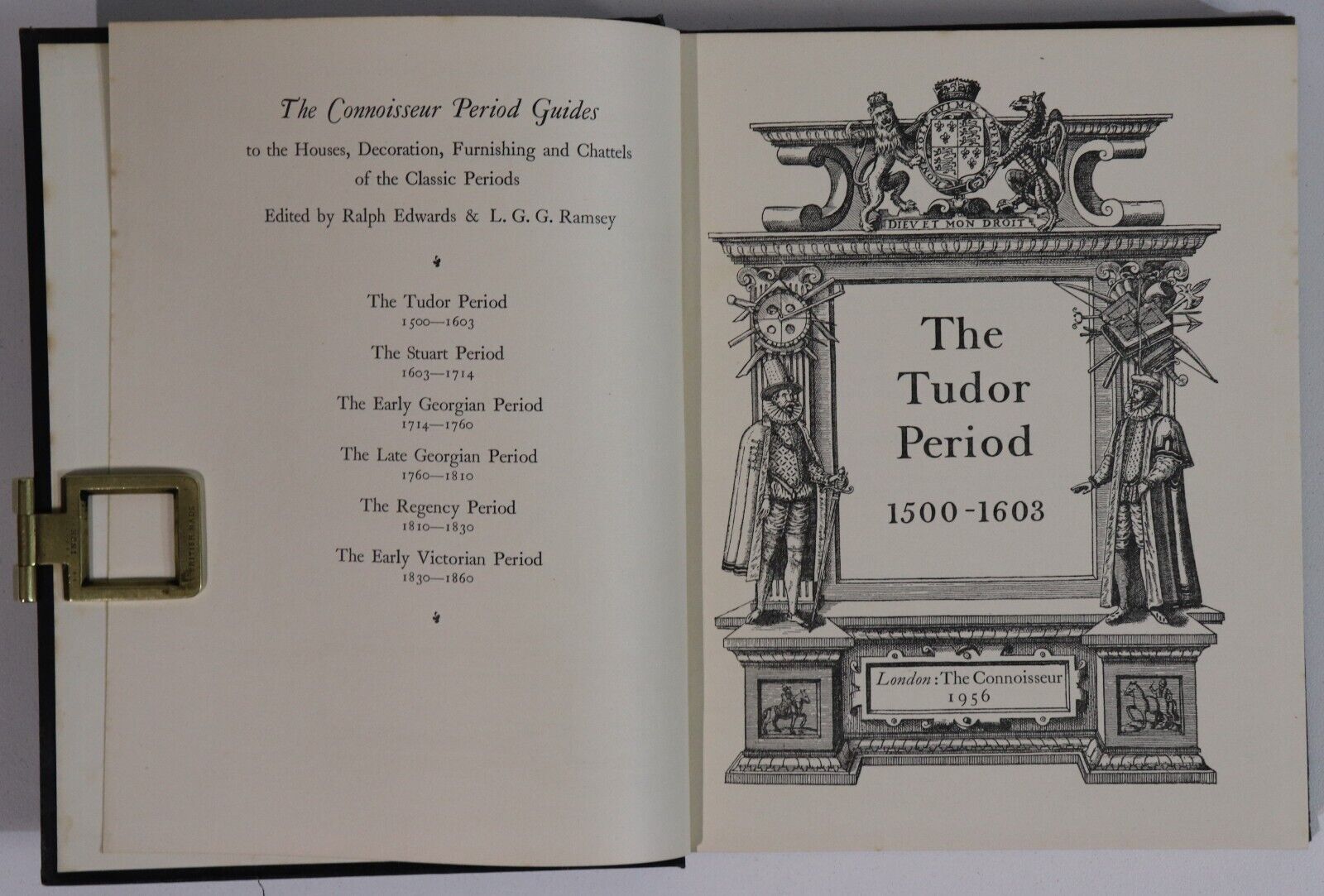 The Connoisseur Period Guides - 1956 - 6 Vol. Historical Reference Book Set - 0