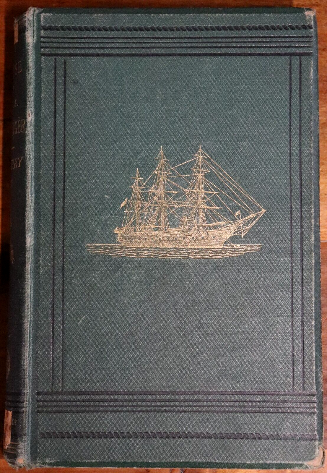 1876 The Cruise of HMS Challenger by WJJ Spry Antiquarian Exploration Book