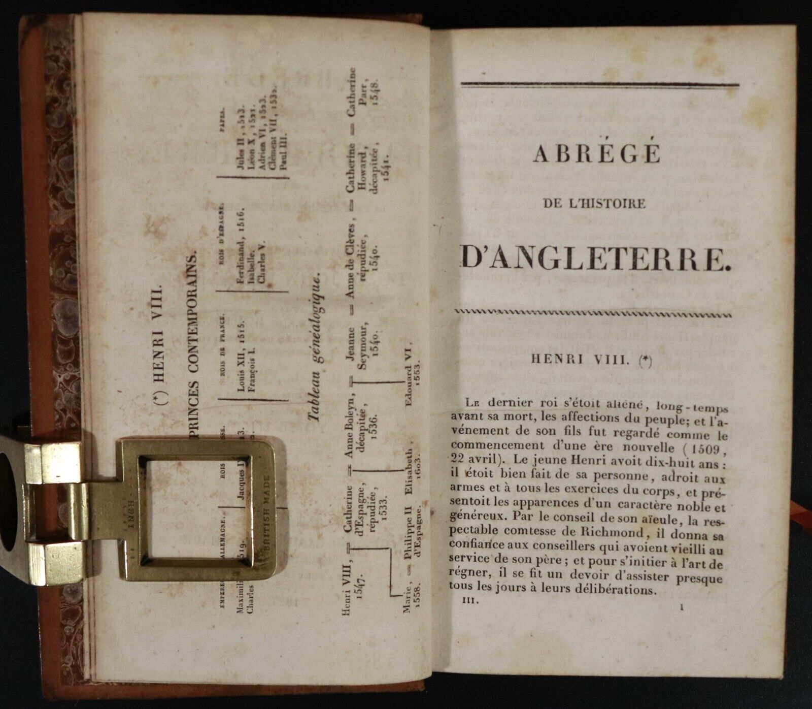 1827 5vol Abrege De L'Histoire D'Angleterre Antiquarian History Of England Books