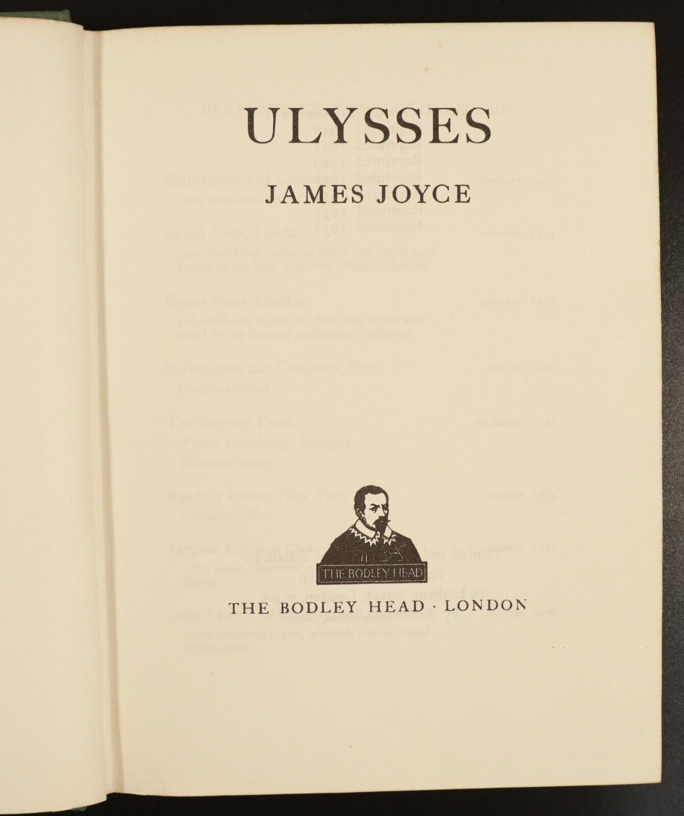 1958 Ulysses by James Joyce W/Dust Jacket Irish Author Vintage Fiction Book - 0