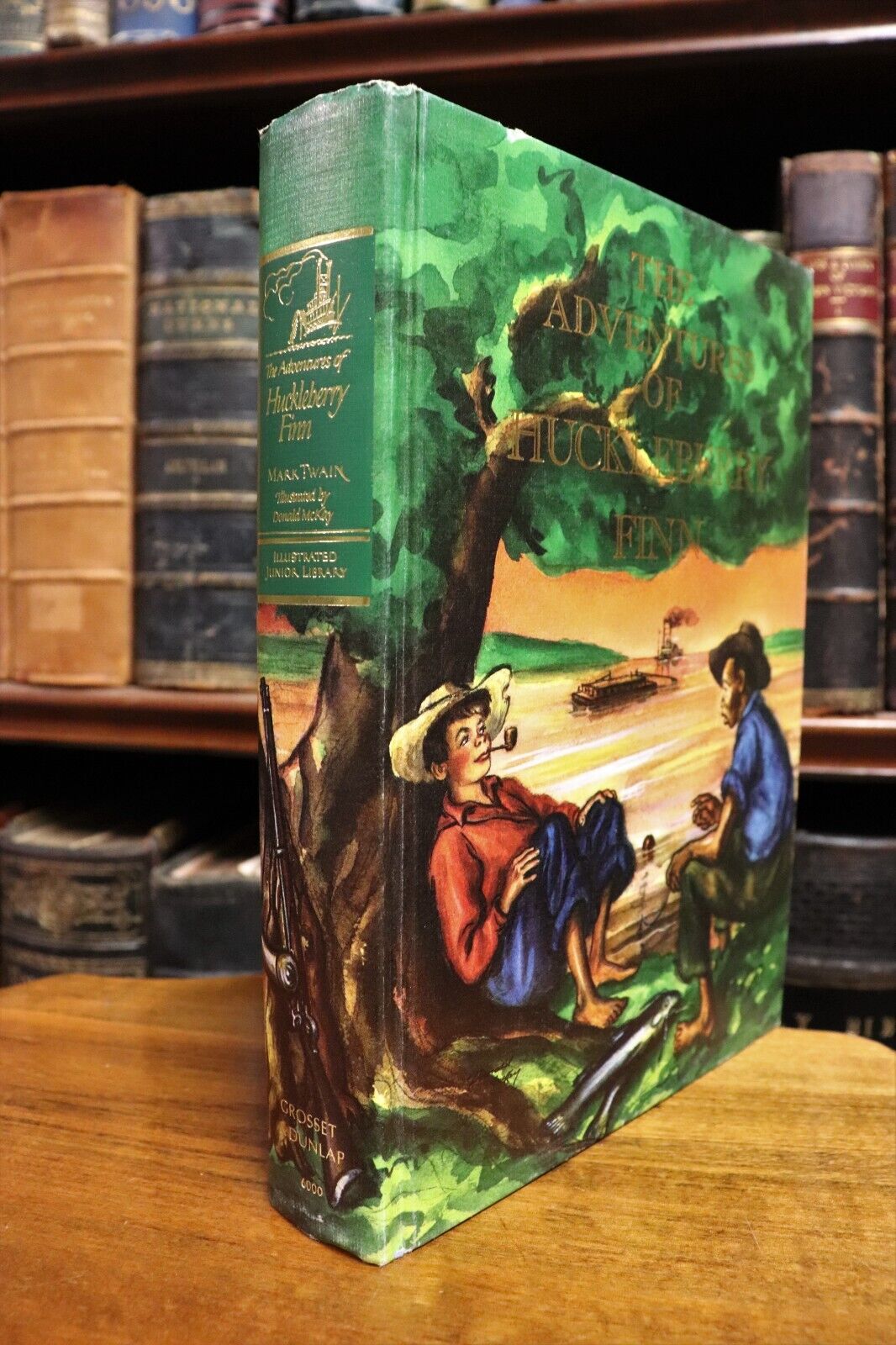 The Adventures Of Huckleberry Finn - 1982 - Classic Literature Book - 0