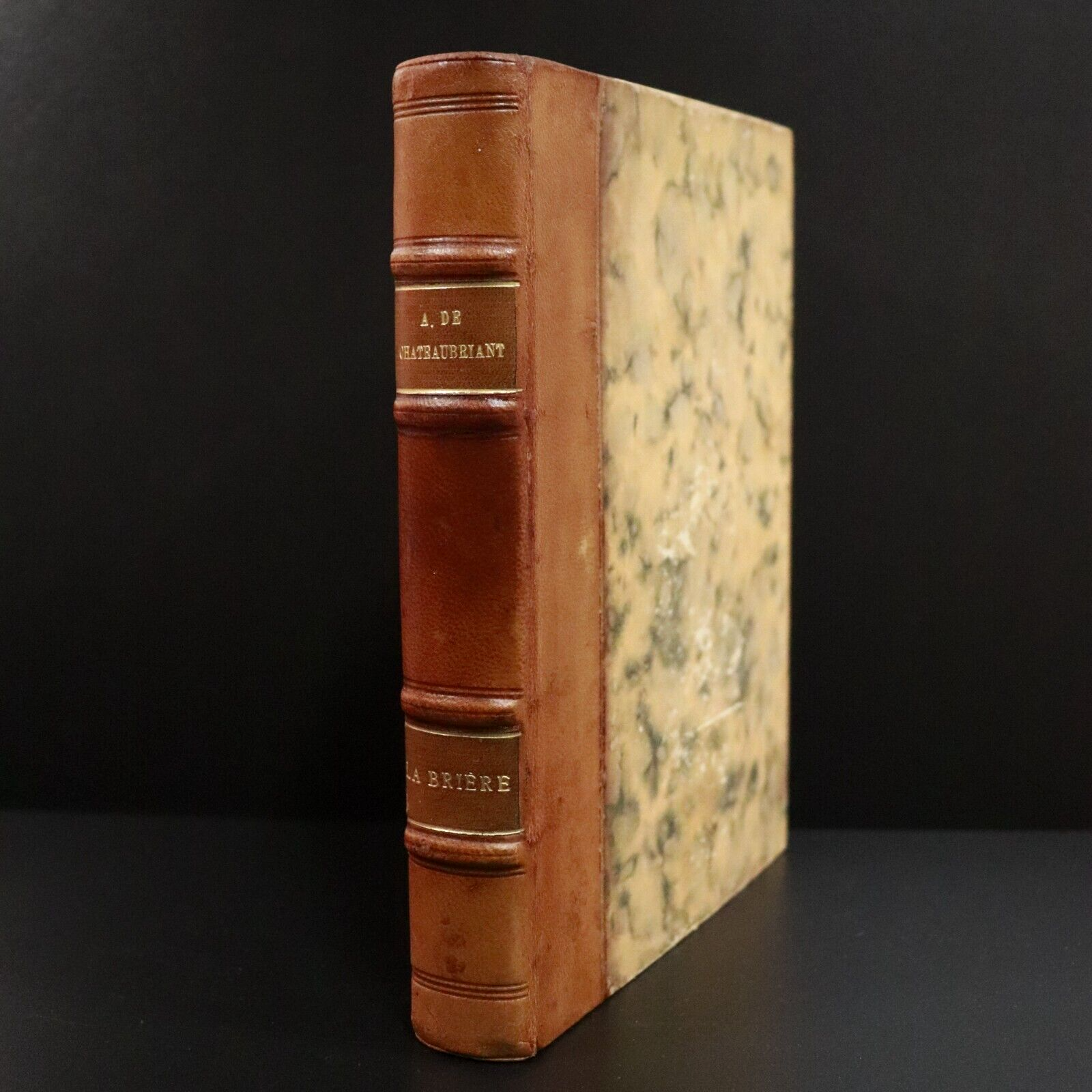 1941 La Briere by A. De Chateaubriant Ltd Ed. French Fiction Book Fine Binding