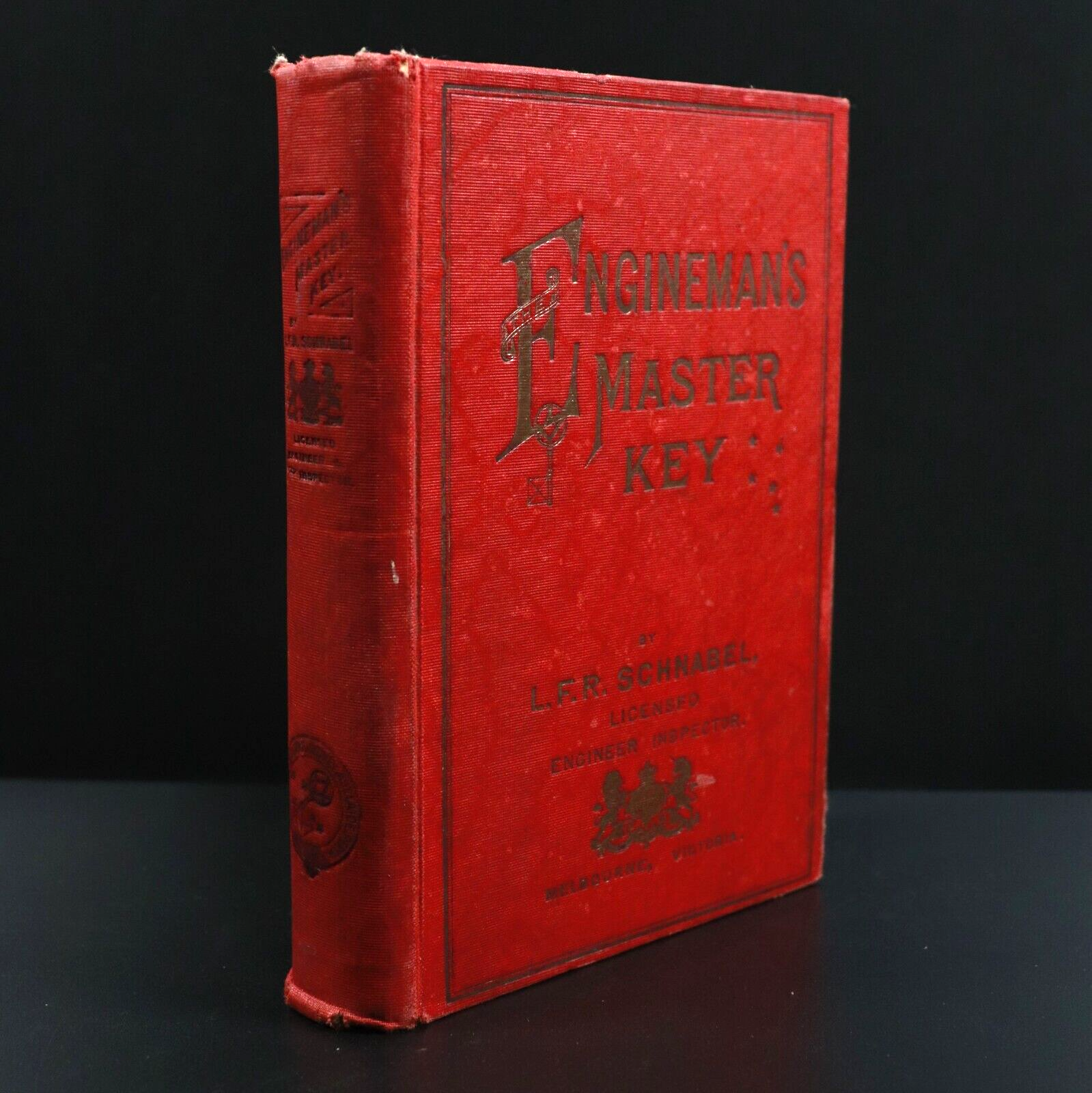 1914 The Engineman's Master Key Australian Steam Industry Train History Book
