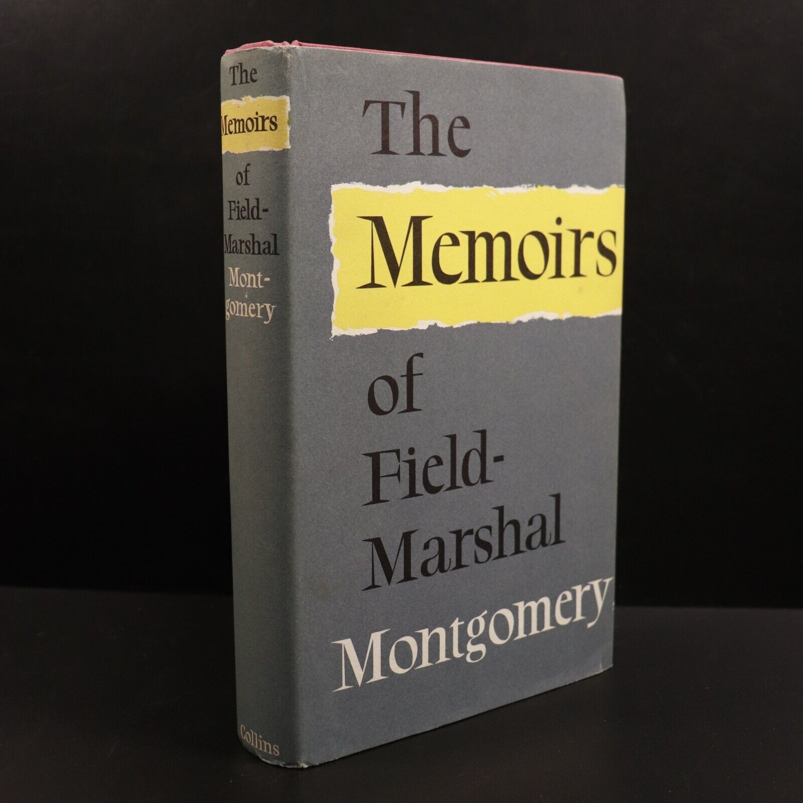 1958 Memoirs Of Field Marshal Montgomery Of Alamein WW2 Military History Book