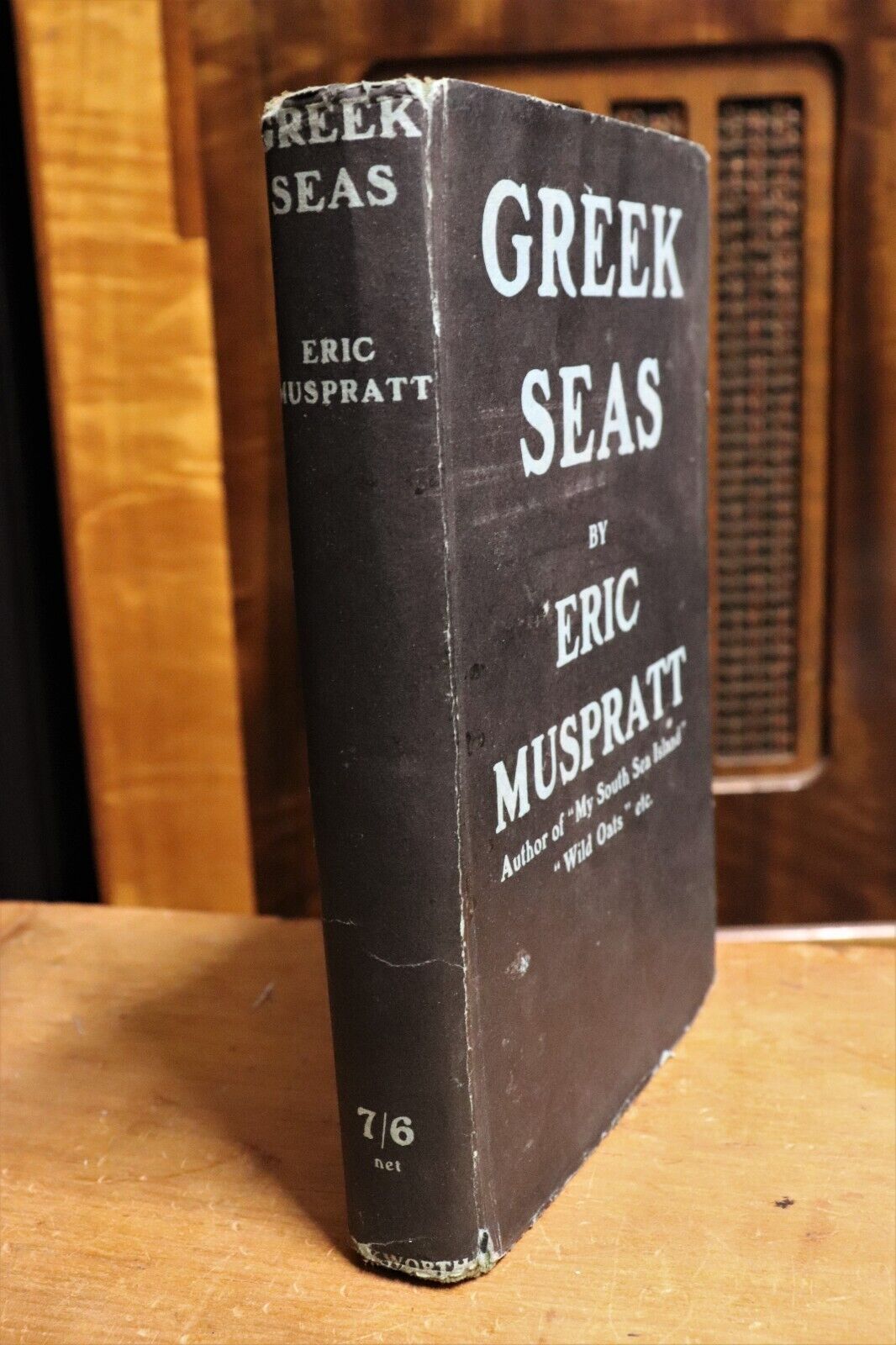Greek Seas by Eric Muspratt - 1933 - 1st Edition Greek History Book - 0