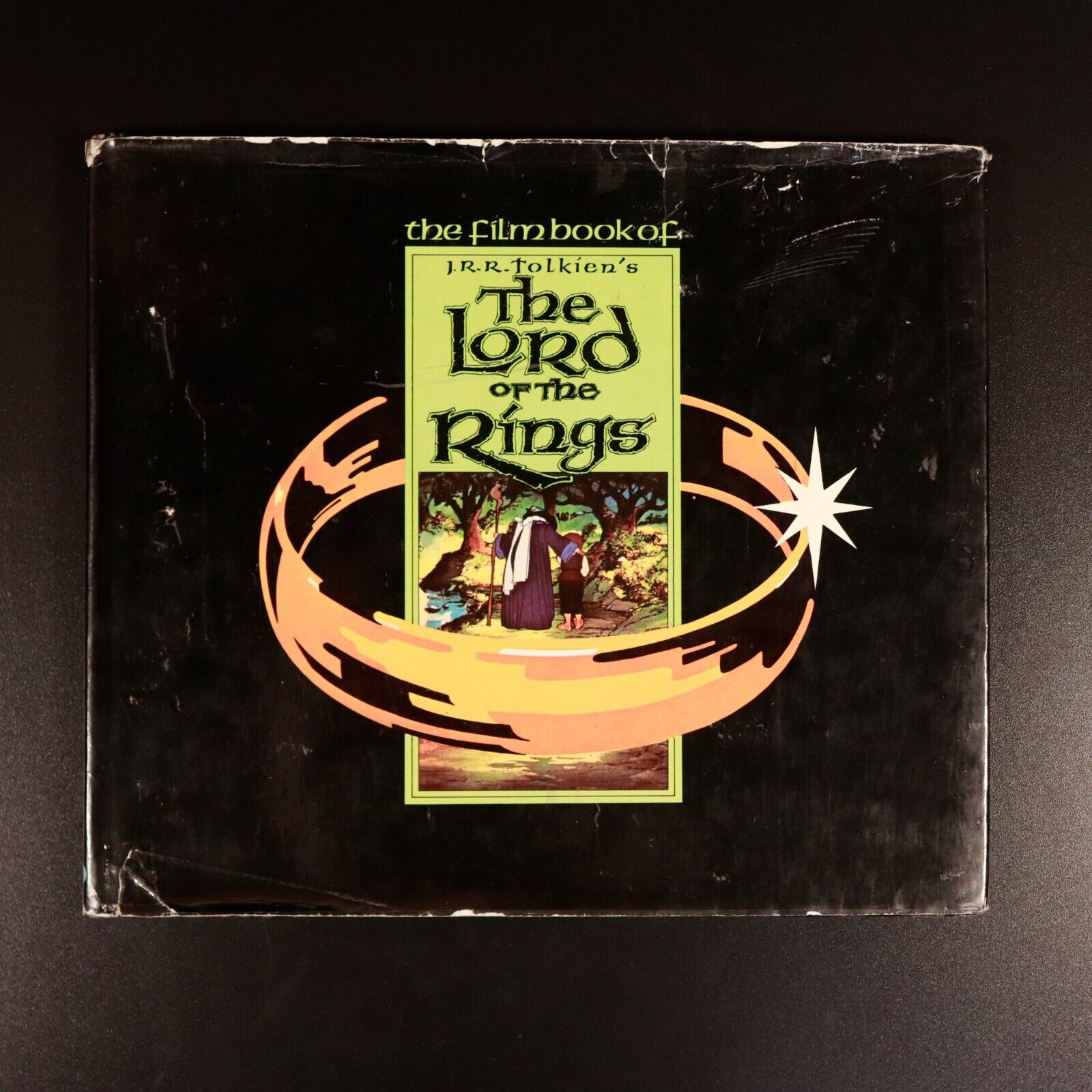1978 Film Book Of JRR Tolkien's Lord Of The Rings Vintage Classic Fiction Book