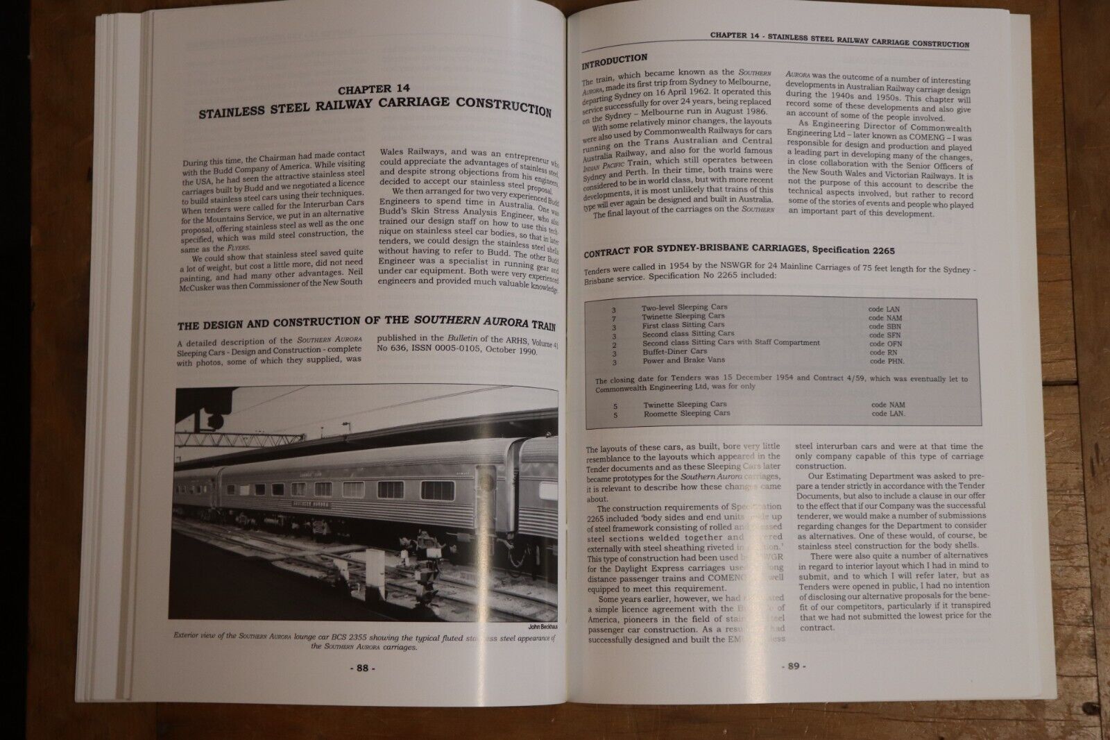 2001 No Fear Of Change 1st Edition Australian Railway History Book