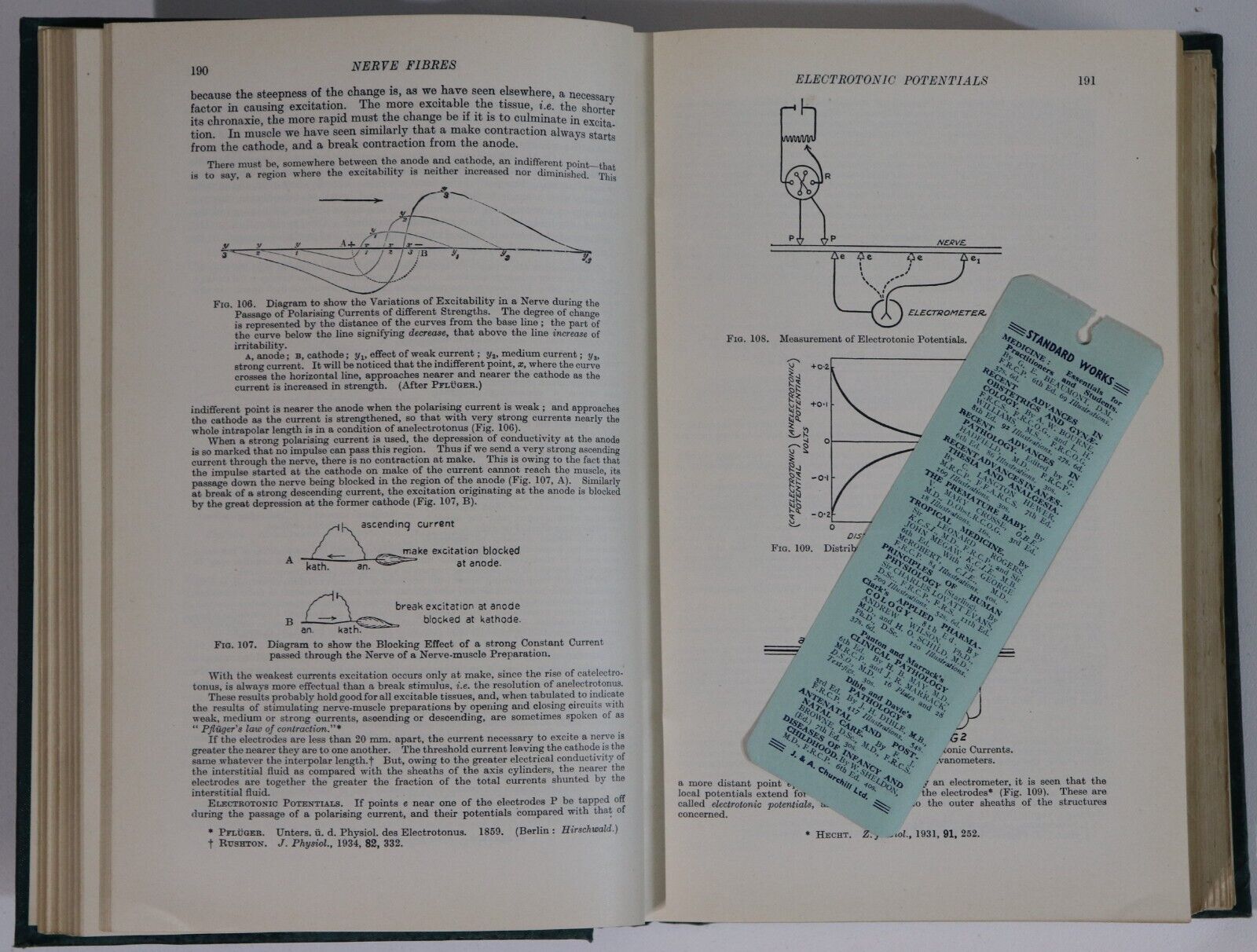 Principles Of Human Physiology - 1952 - Vintage Medical Reference Book
