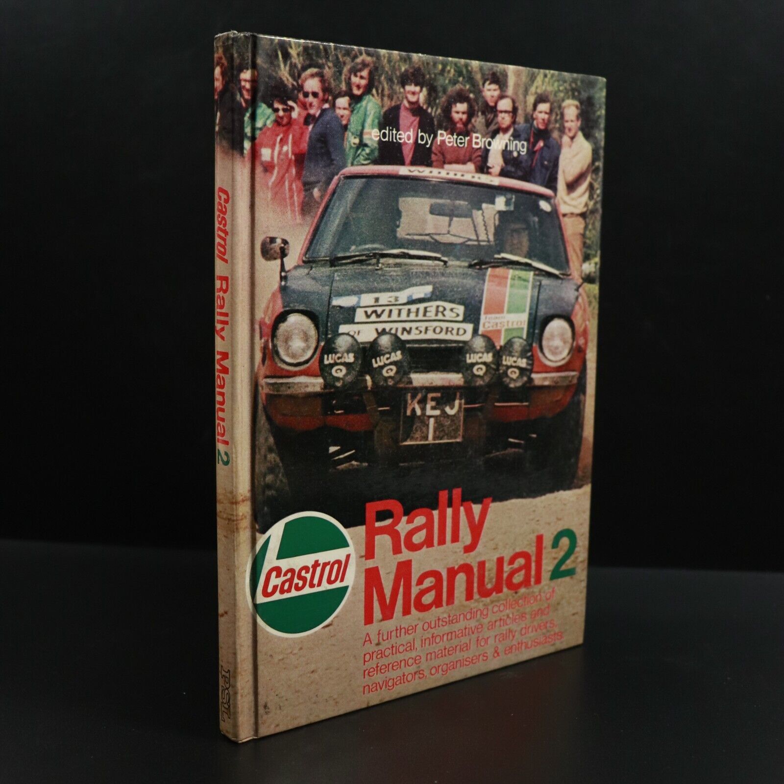 1972 Castrol Rally Manual 2 by Peter Browning Vintage Automotive Book Rally Cars
