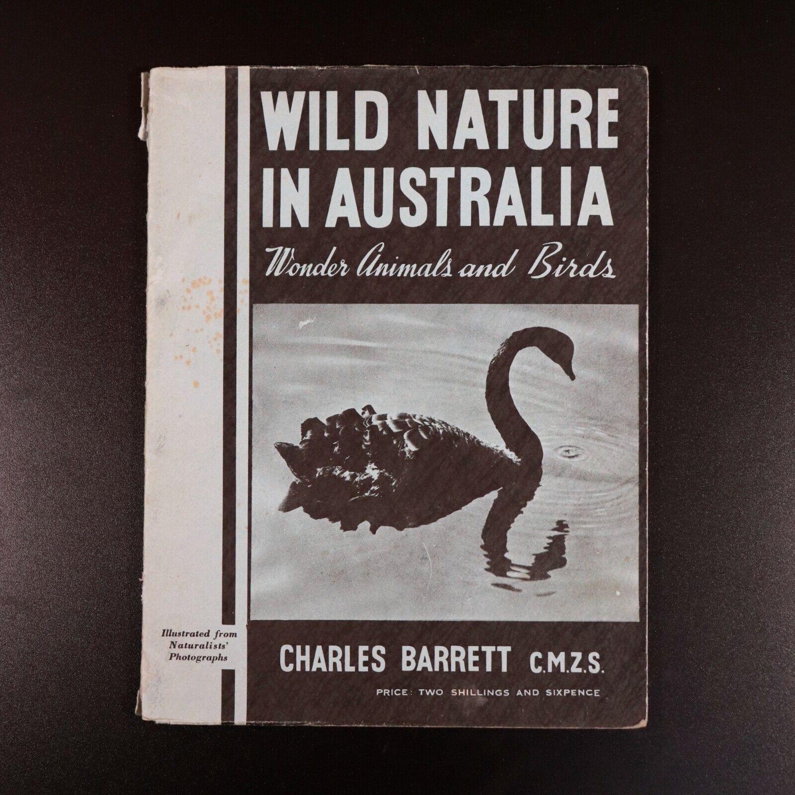 1938 Wild Nature In Australia by Charles Barrett 1st Ed. Natural History Book