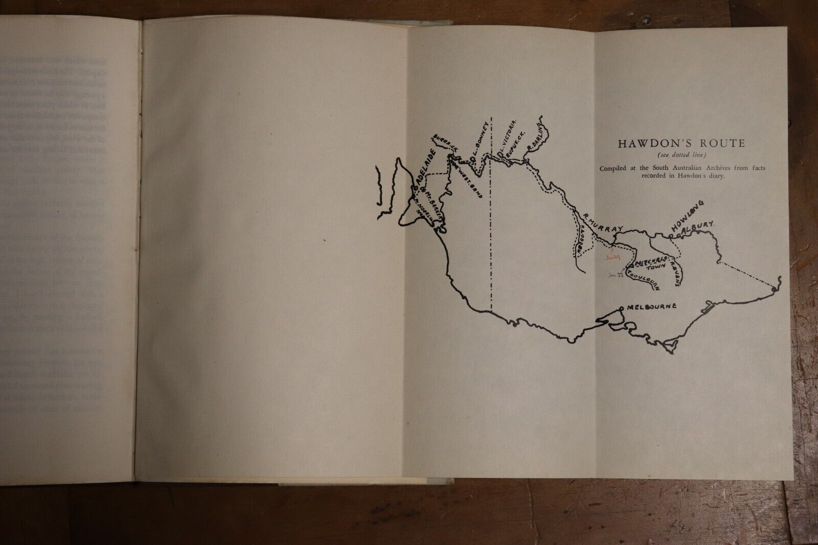 Journal Of A Journey From NSW To Adelaide - 1952 - Australian History Book