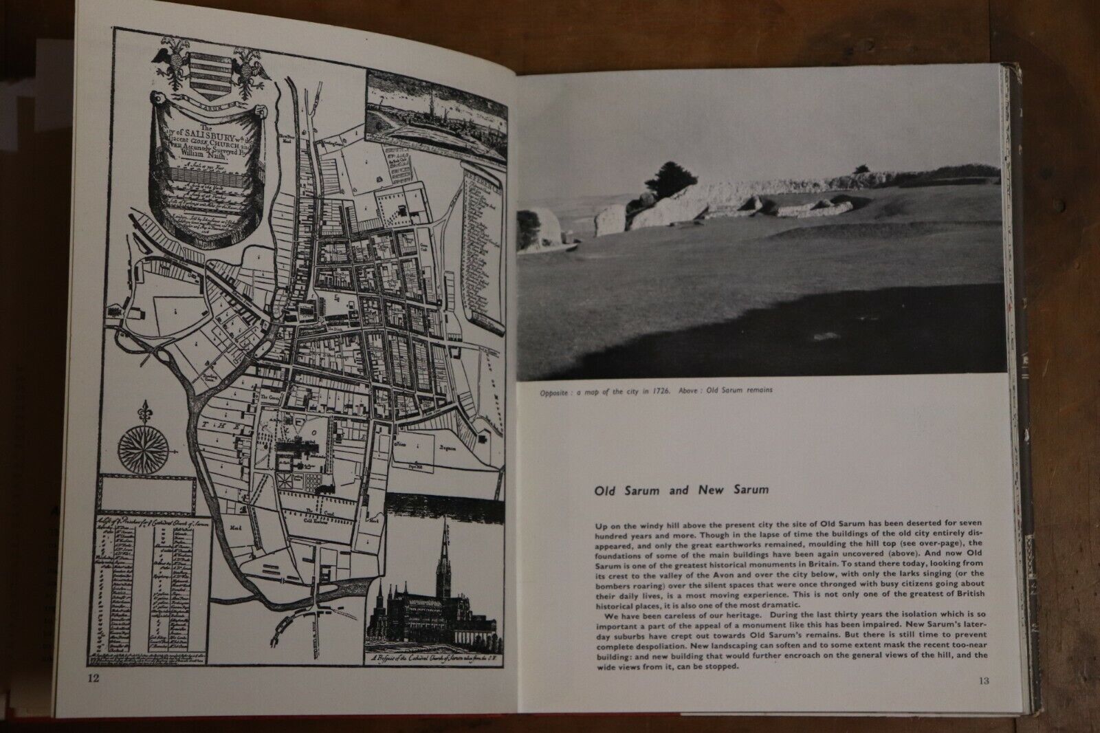 Newer Sarum: A Plan For Salisbury - 1949 - Antique Architecture Book