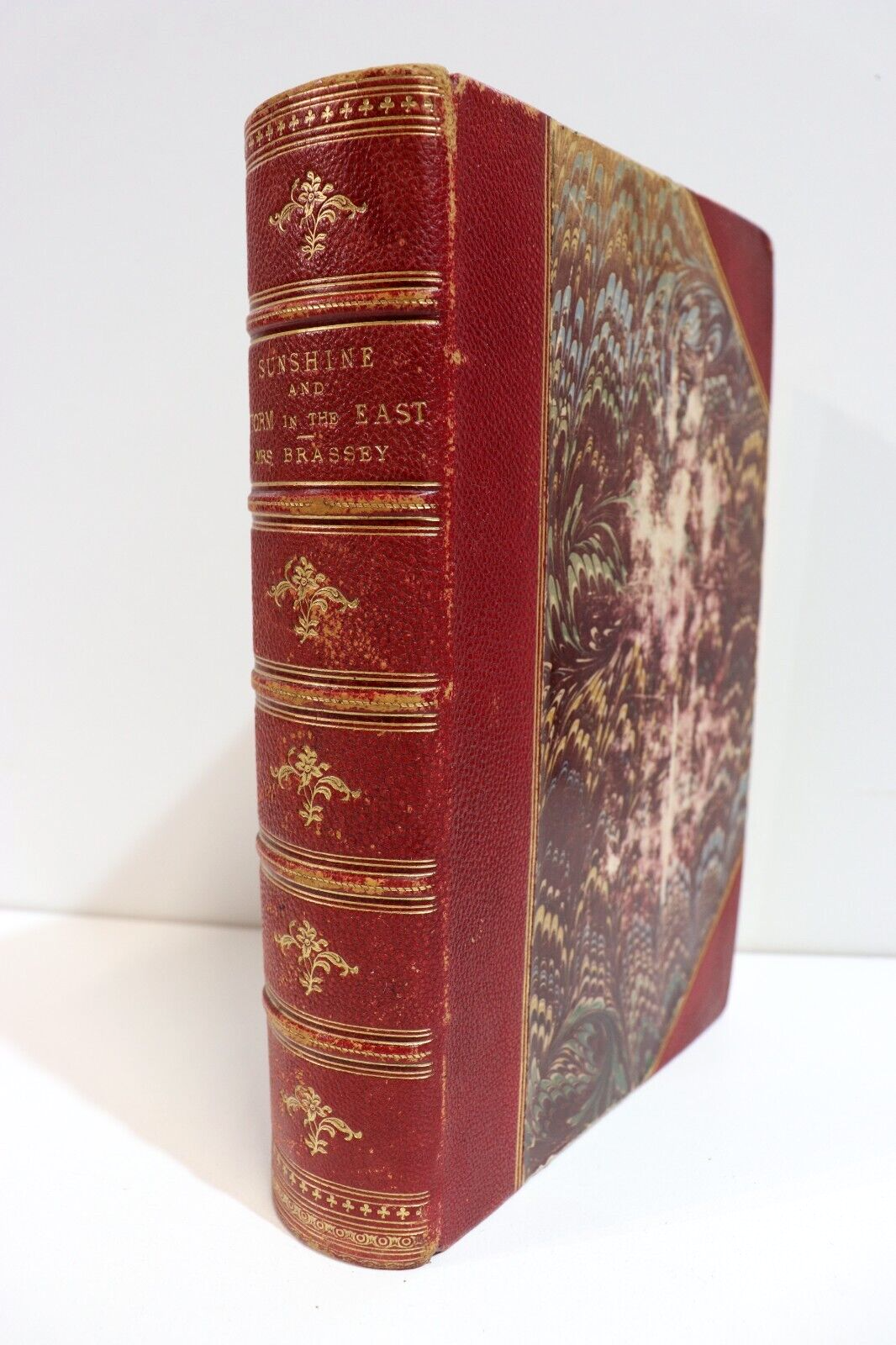 Sunshine & Storm In The East by Mrs Brassey - 1880 - Antique Exploration Book
